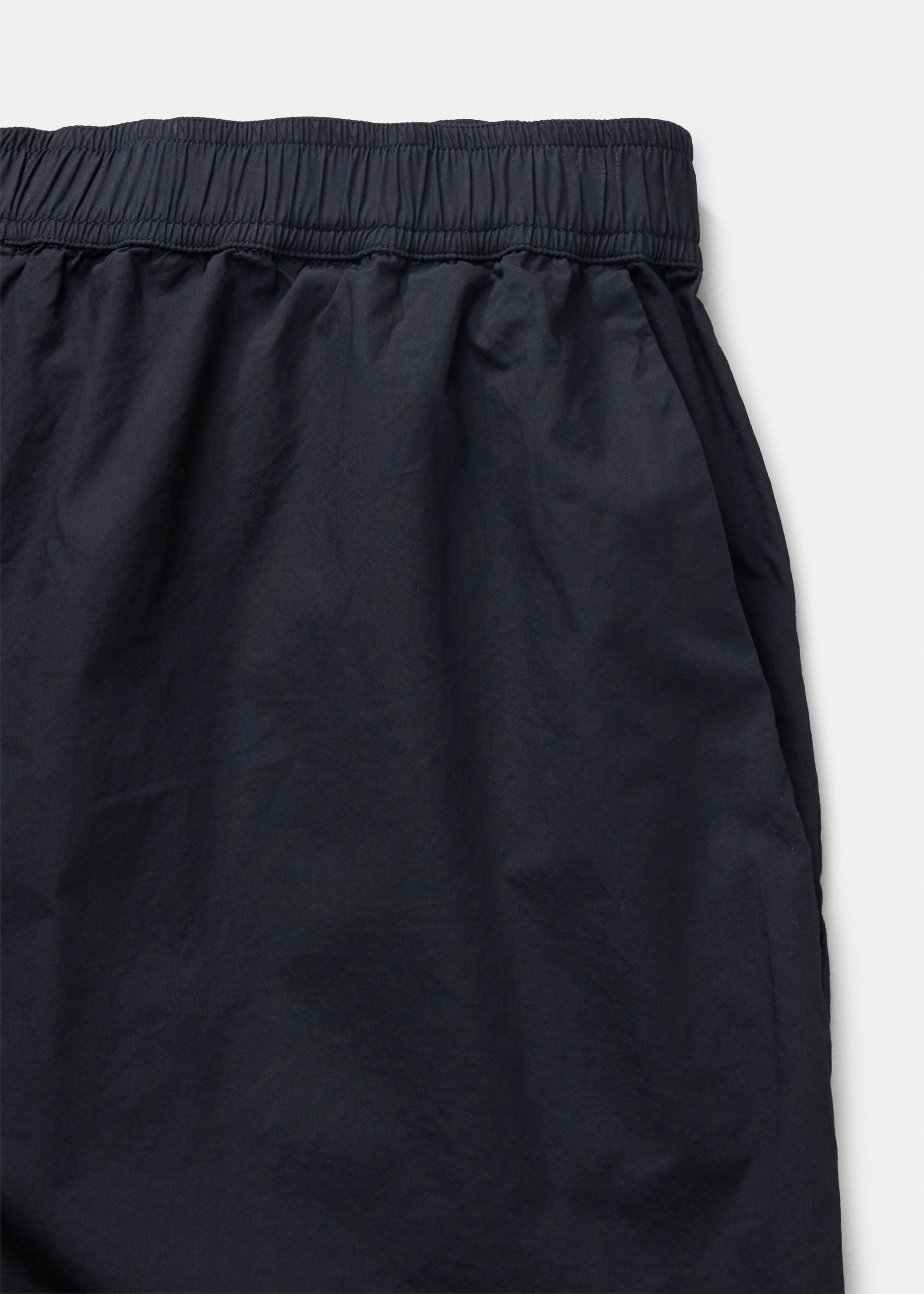 Lulu poplin shorts | Black Navy