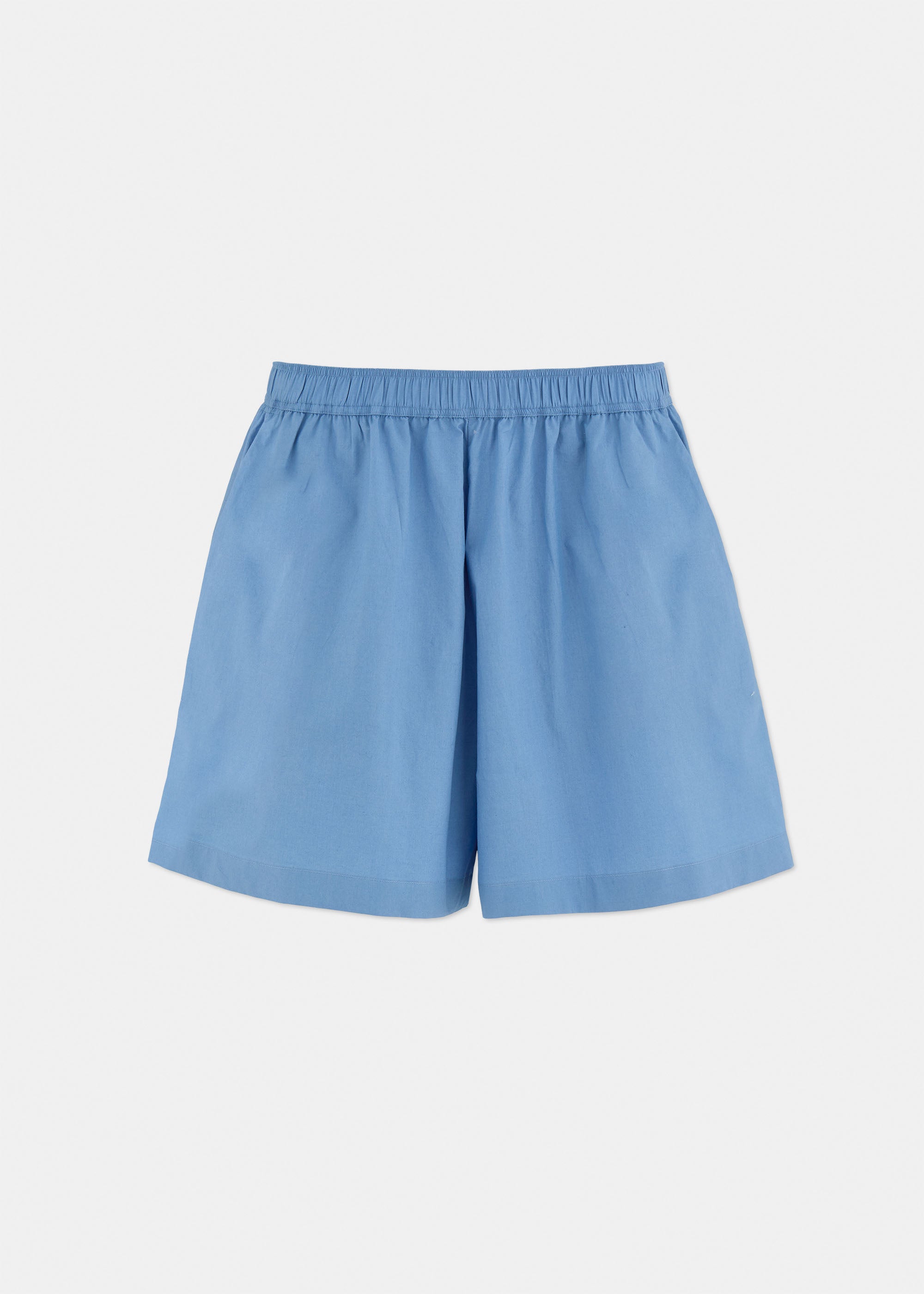 Lulu poplin shorts | Waterfall