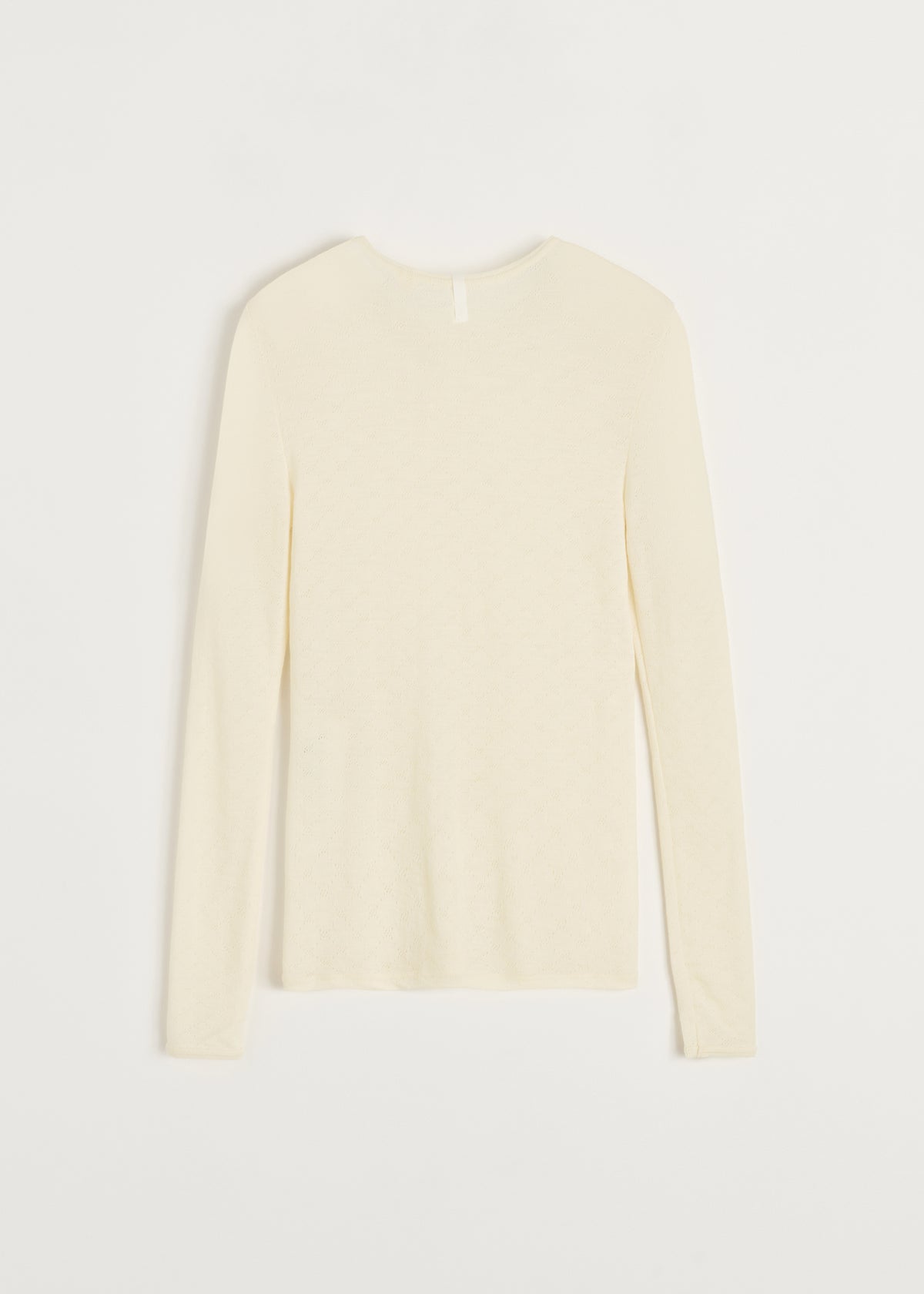 Lumae long sleeve | Pure ecru T-shirt aiayu
