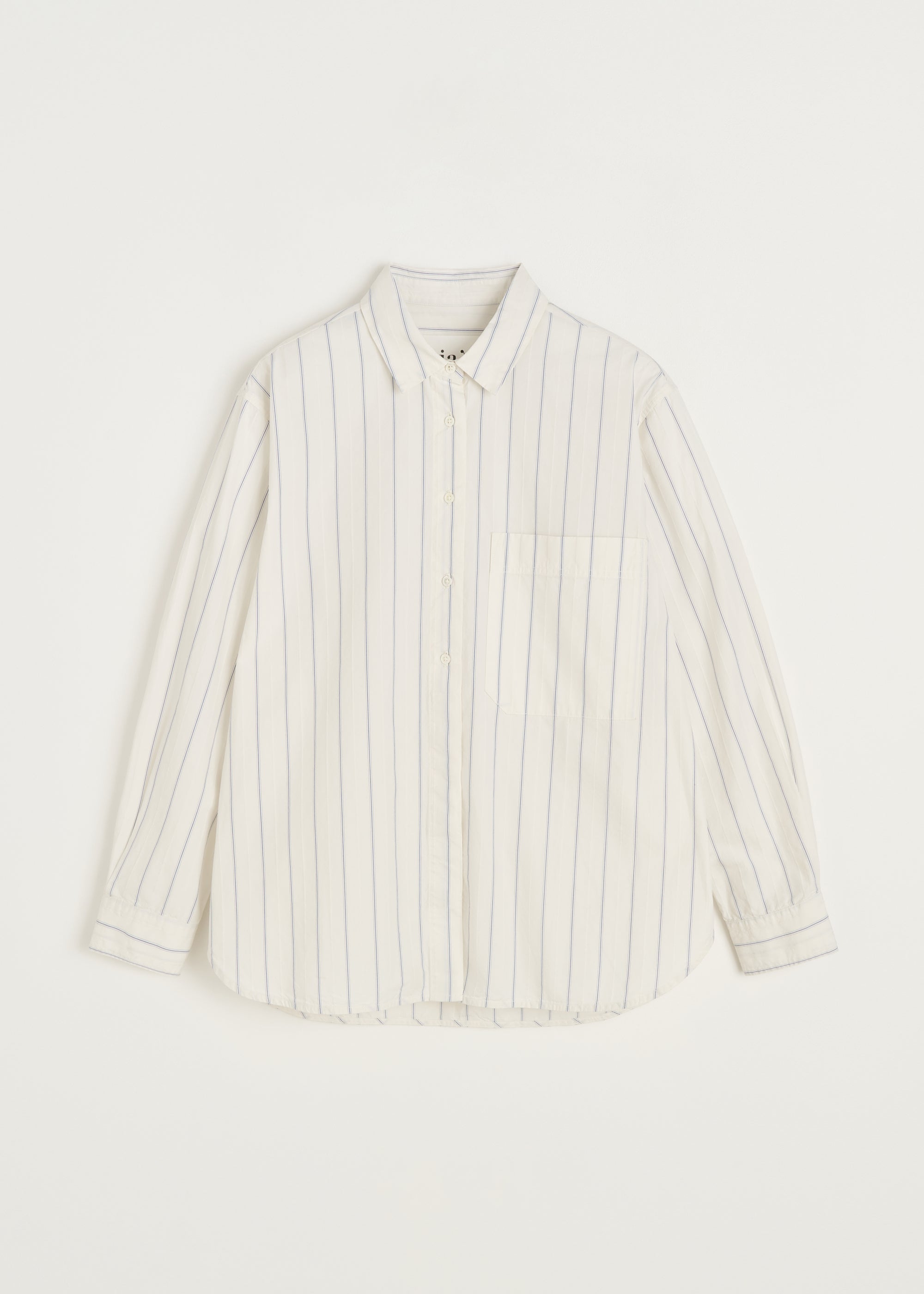 Lynette shirt champetra | Mix French Blue Shirt Woven aiayu