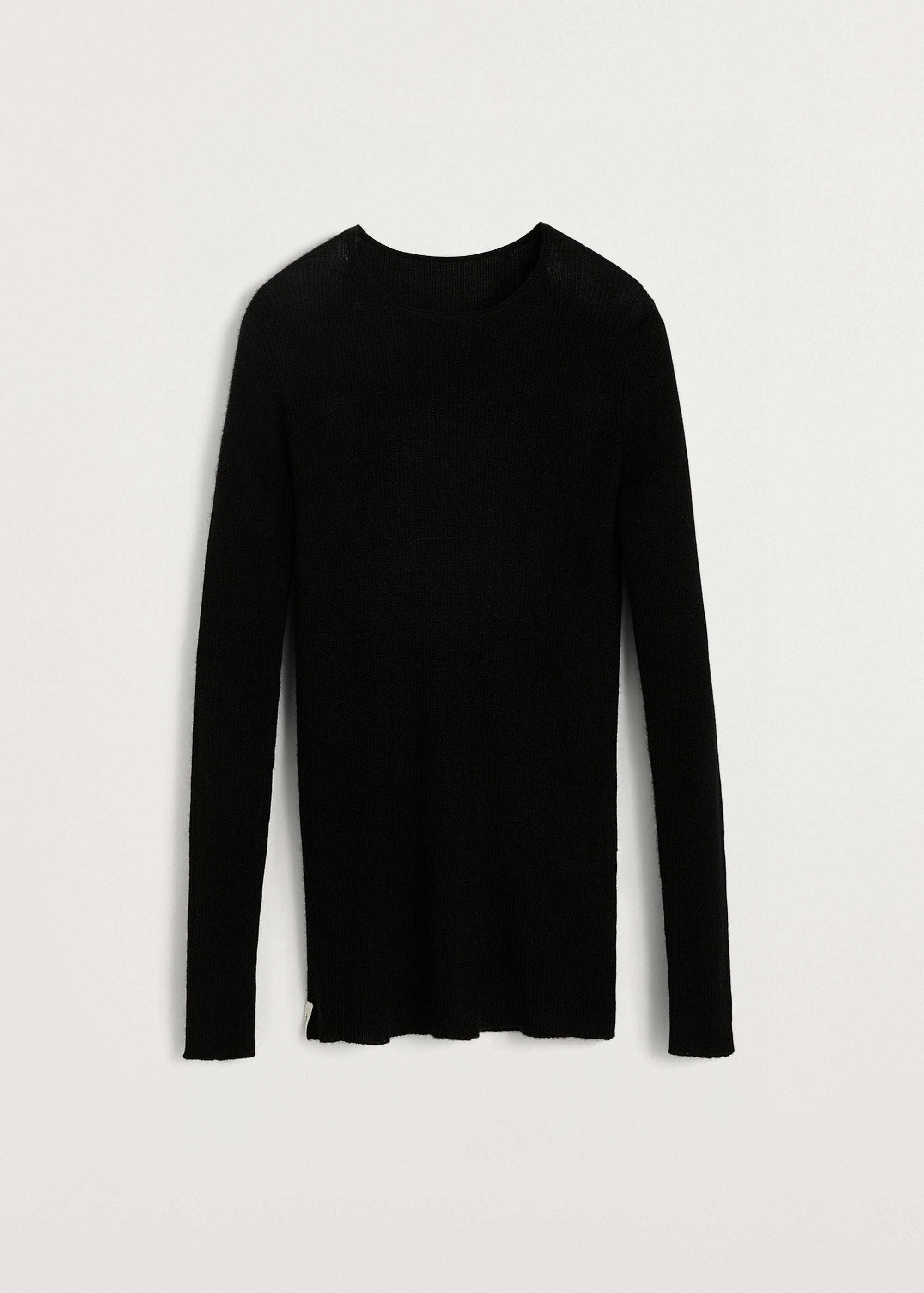 Madigan blouse - cashmere | Black