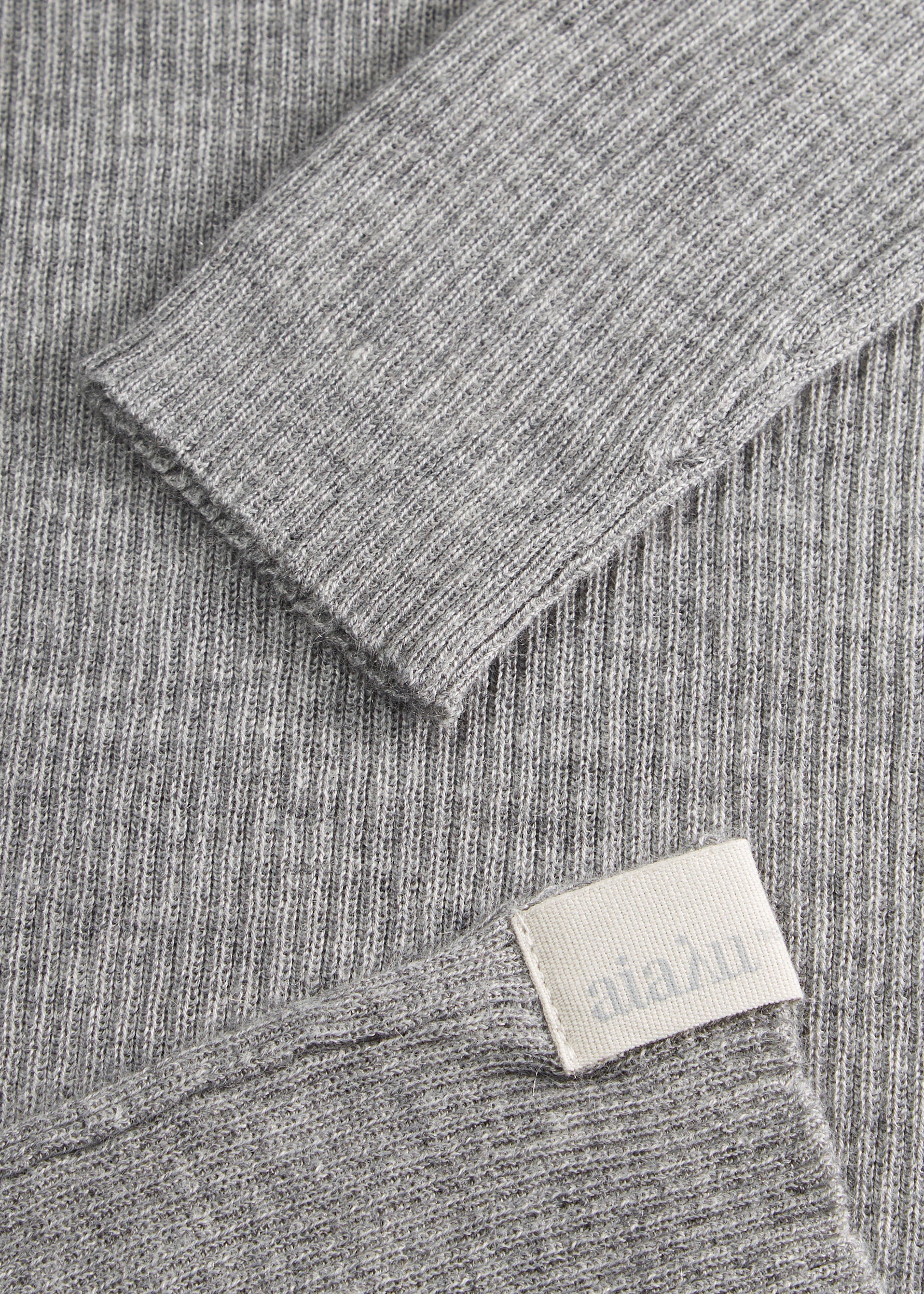 Madigan cashmere blouse | Grey Melange