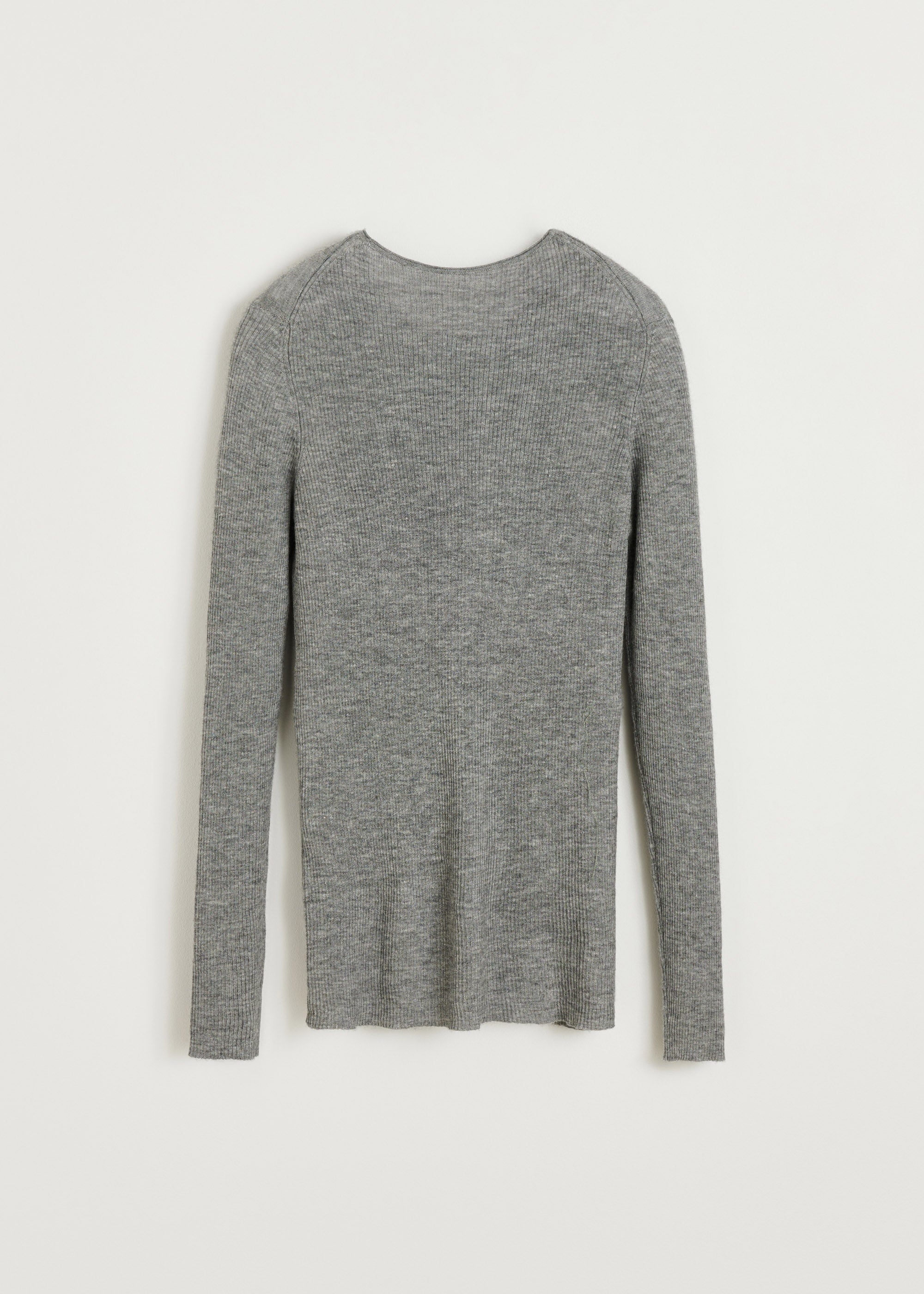 Madigan blouse - cashmere | Grey Melange