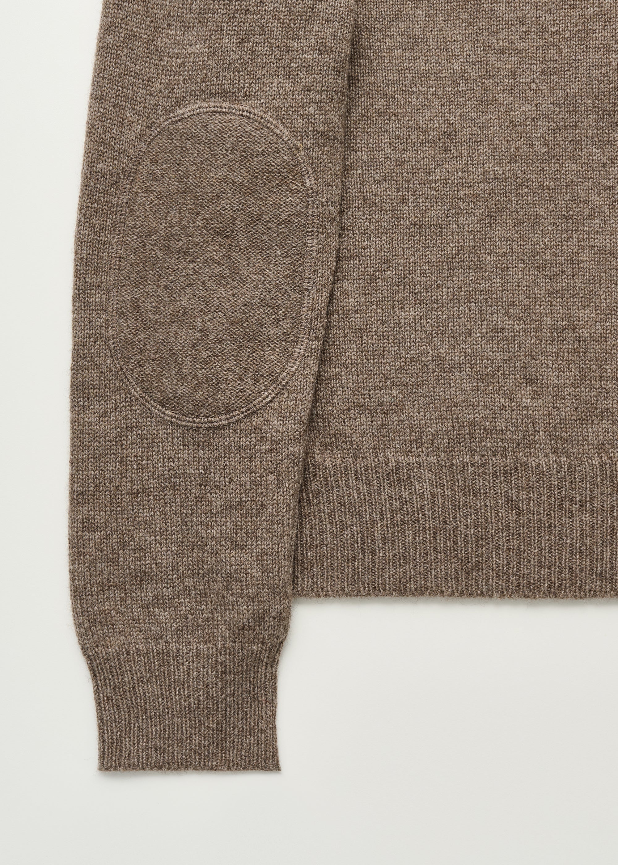 Maji sweater – yak | Pure Light Brown Sweater aiayu