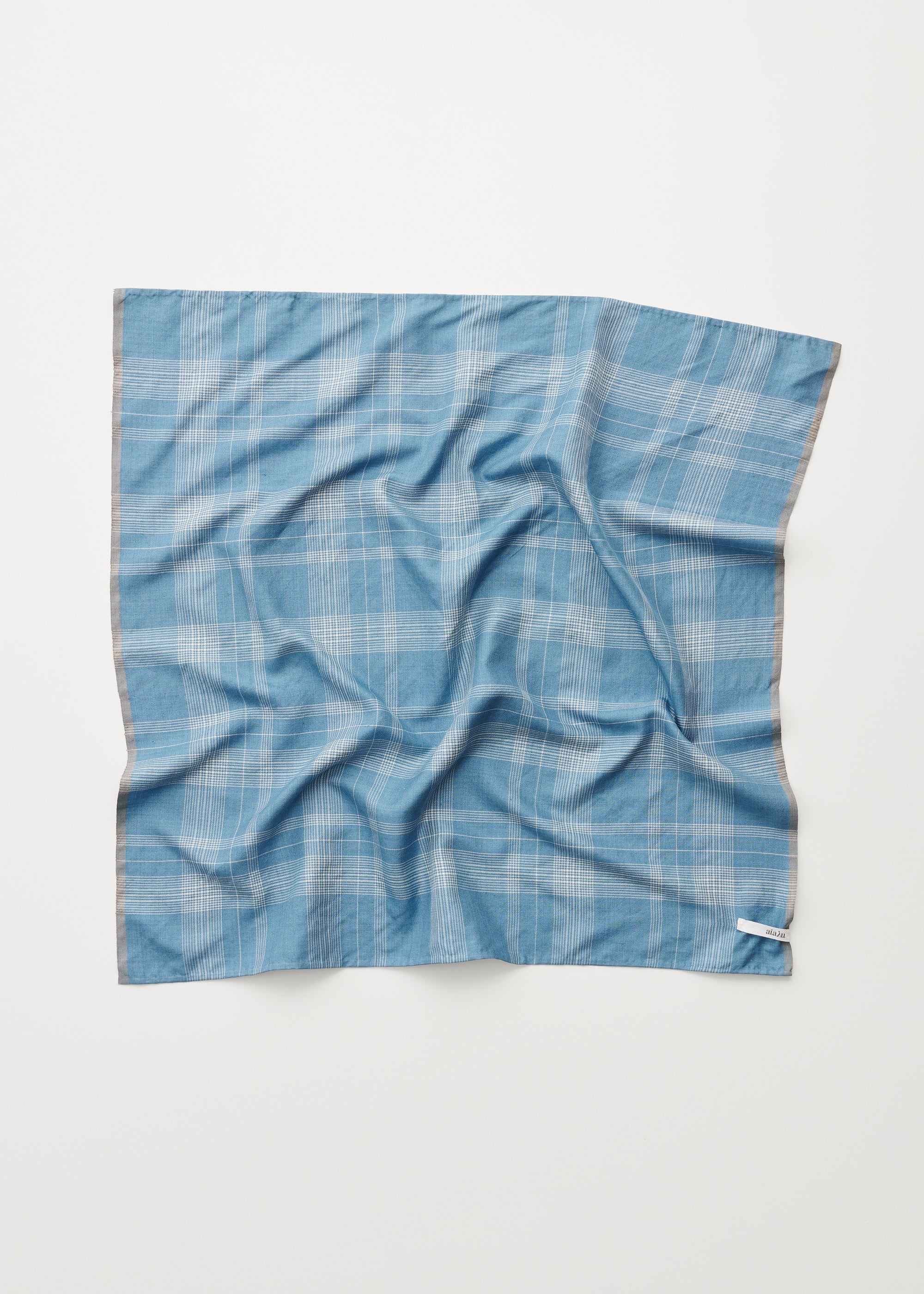 Malila scarf - pure silk | Mix Brilliant Blue