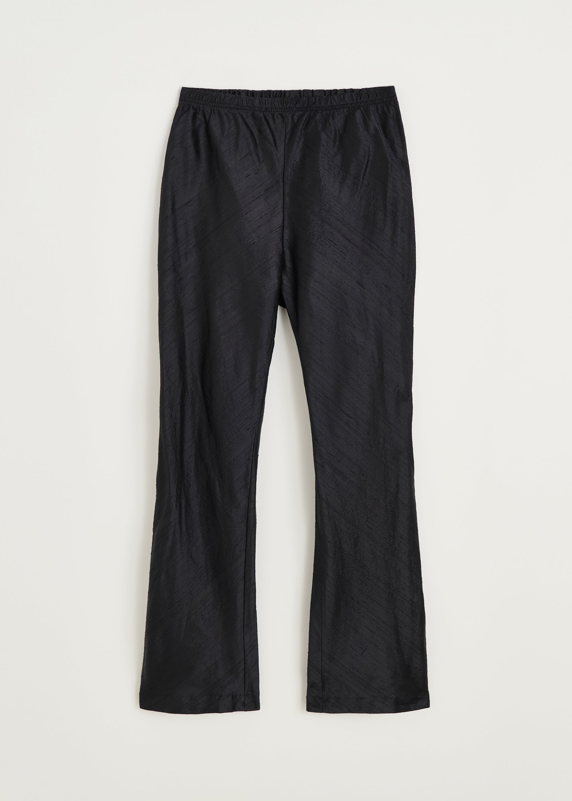 Mara pant silk | Black navy Pants aiayu