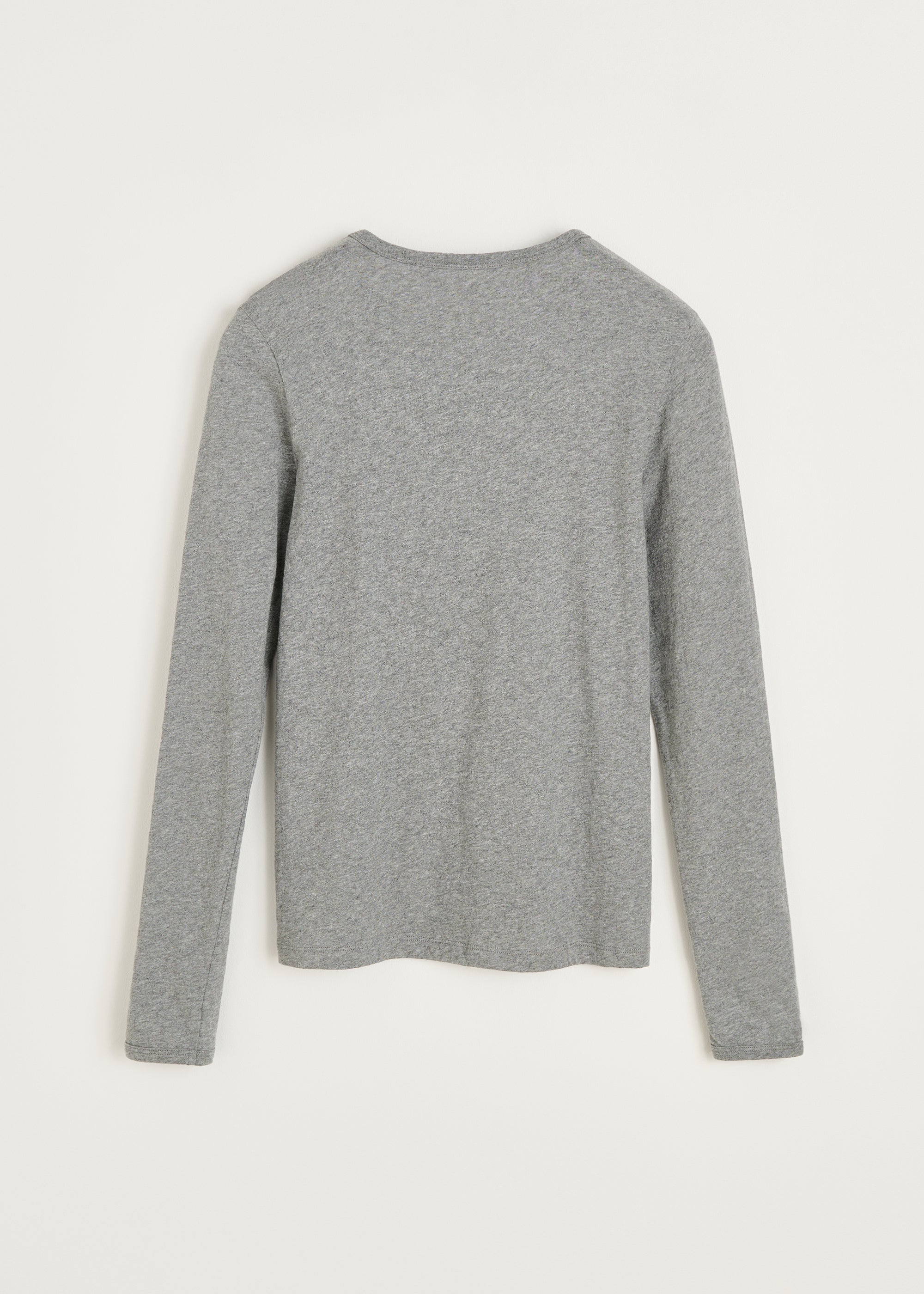 Messhu long sleeve melange | Grey Melange T-shirt aiayu