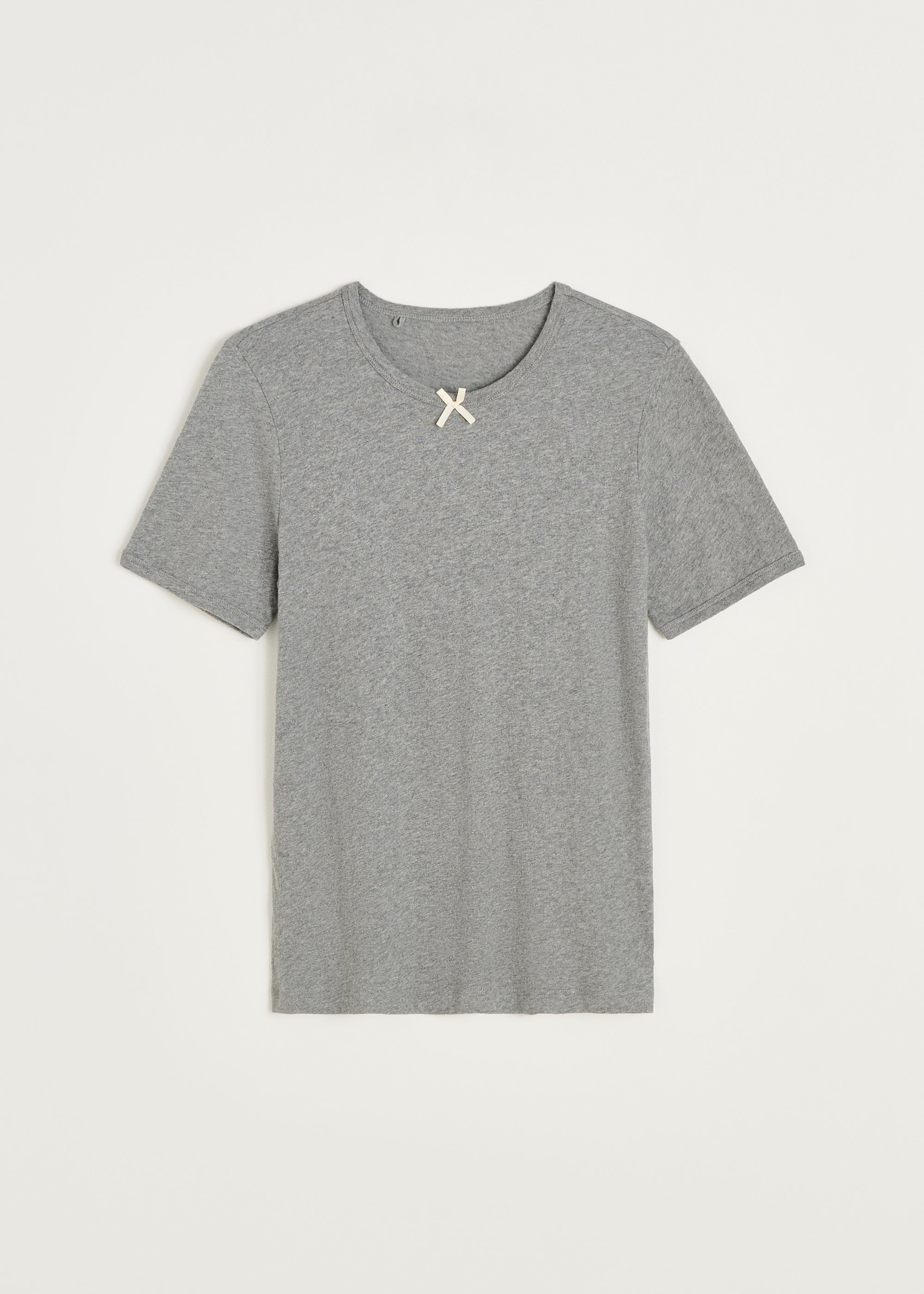Messhu tee melange | Grey Melange T-shirt aiayu