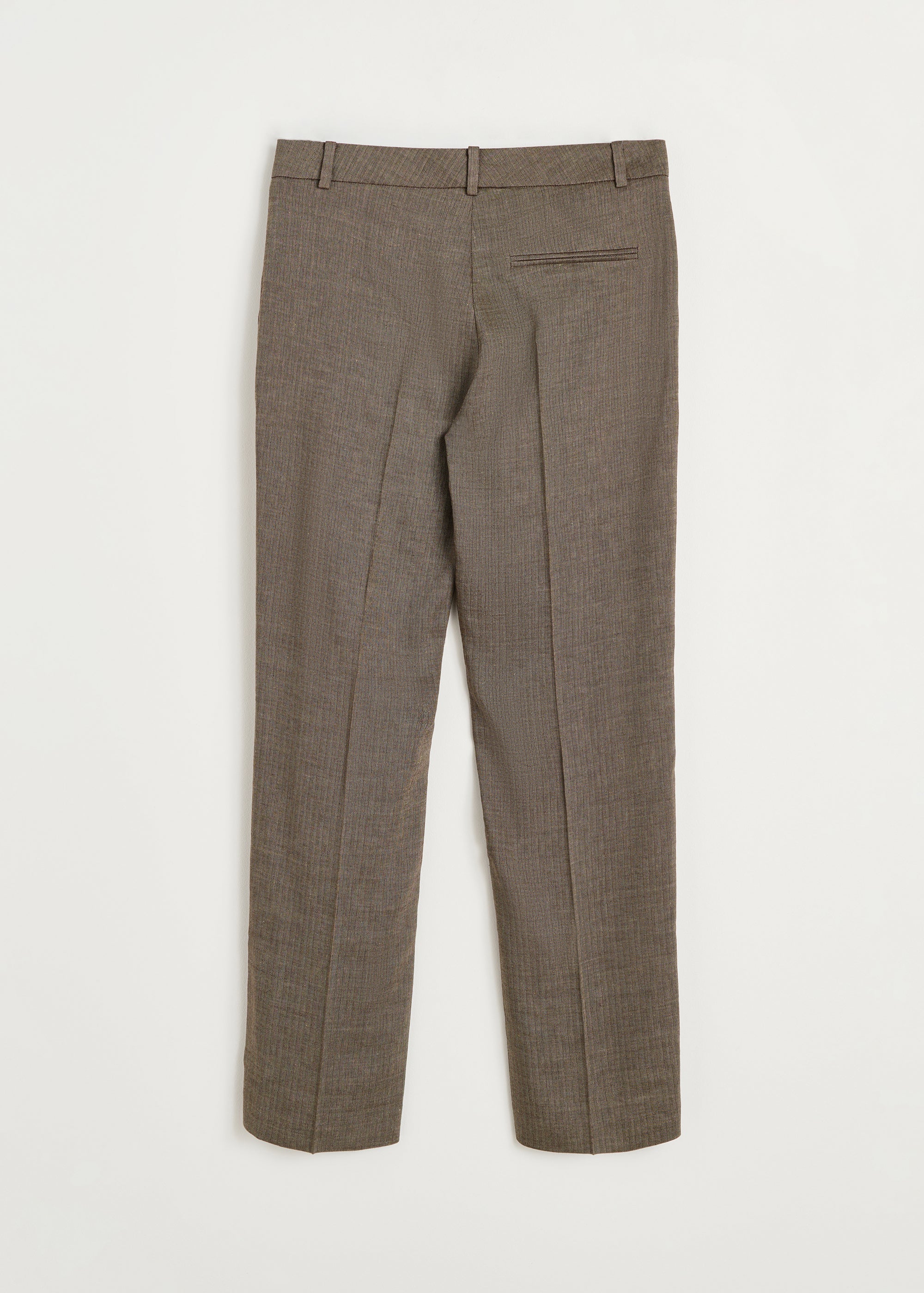 Milo pant herringbone | Mix Golden