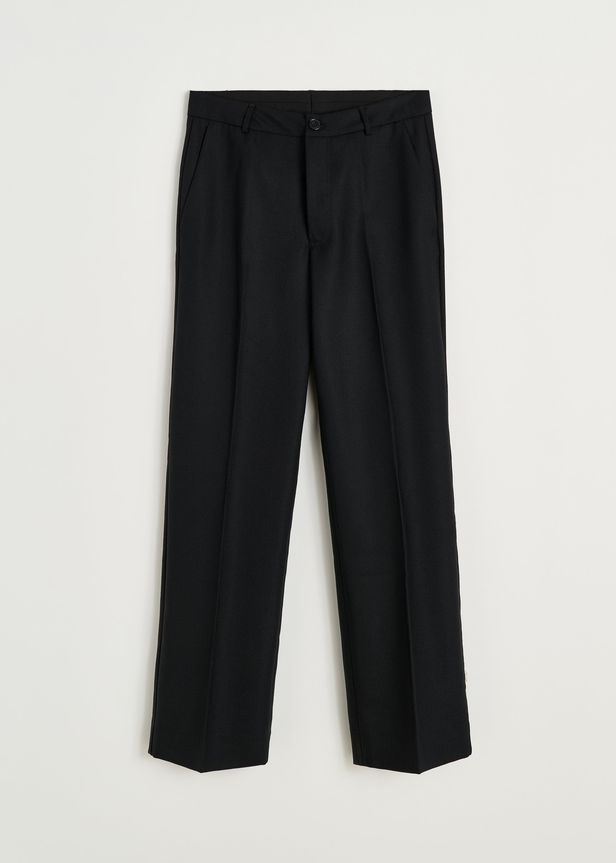 Milo pant wool | Black Pants aiayu