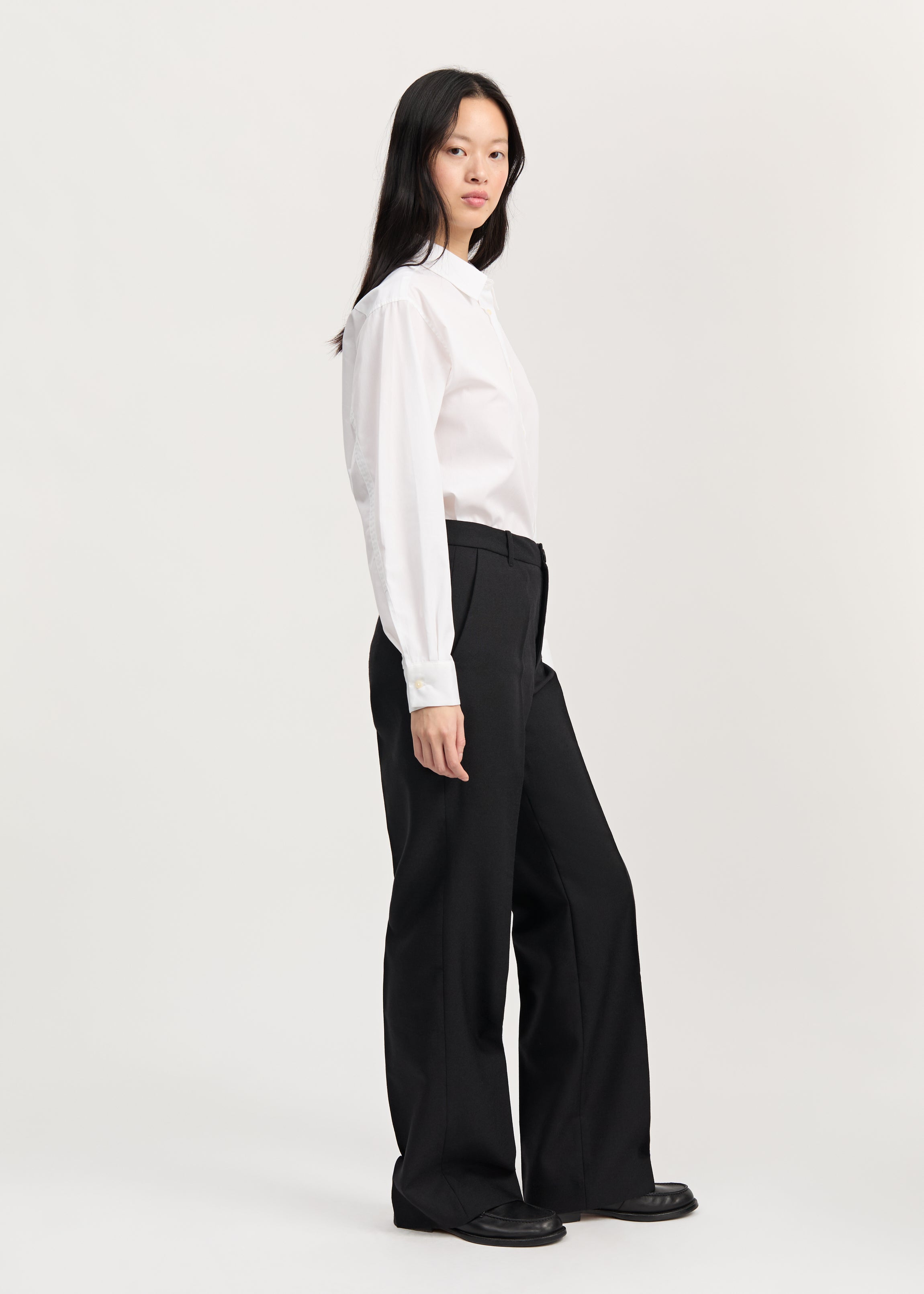 Milo pant wool | Black Pants aiayu