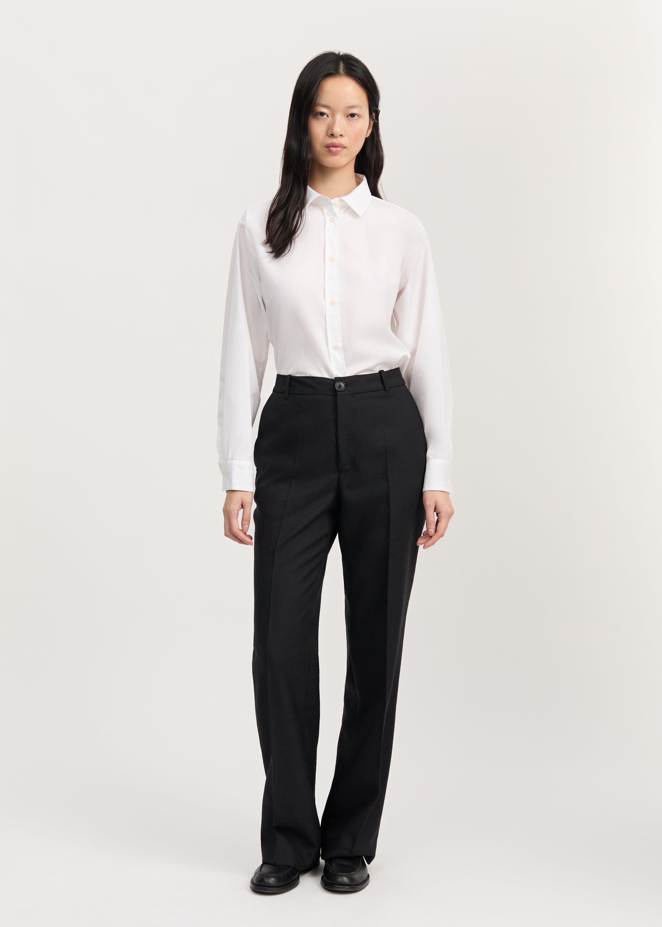 Milo pant wool | Black Pants aiayu