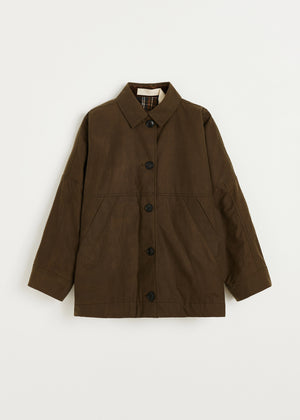 Moa jacket - oilskin | Bark