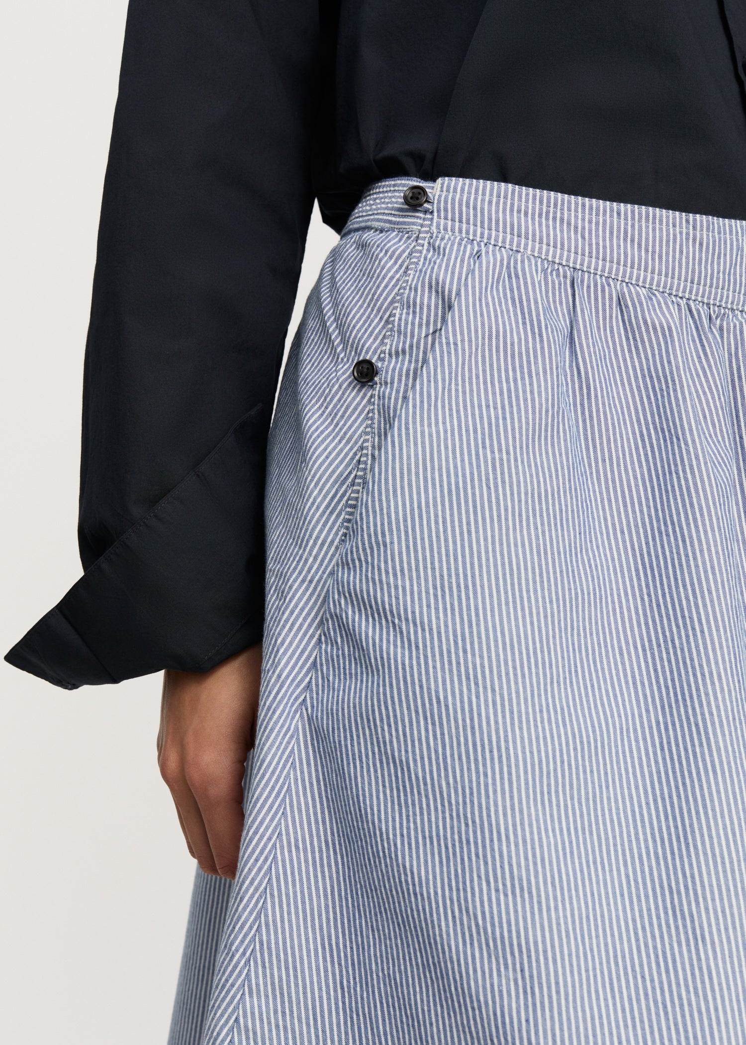 Neela skirt striped | Mix Blue Boy Skirt aiayu