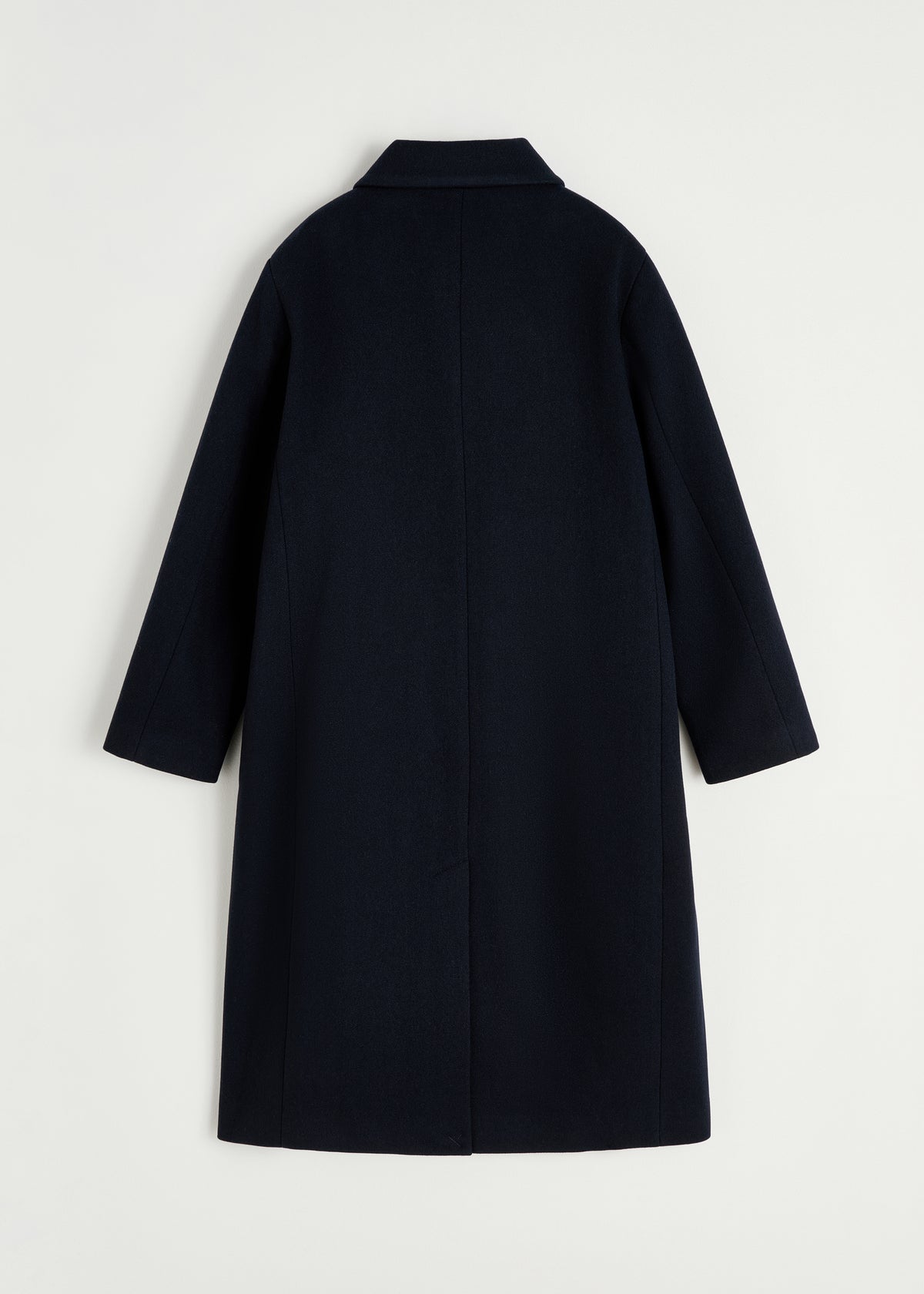 Noah coat – wool | Black Navy Coat aiayu