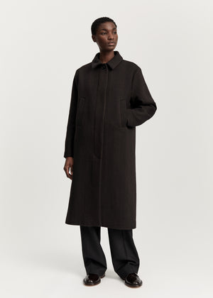 Noah coat – wool | Dark Roots Coat aiayu