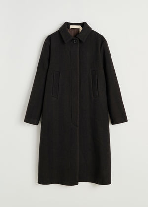 Noah coat – wool | Dark Roots Coat aiayu