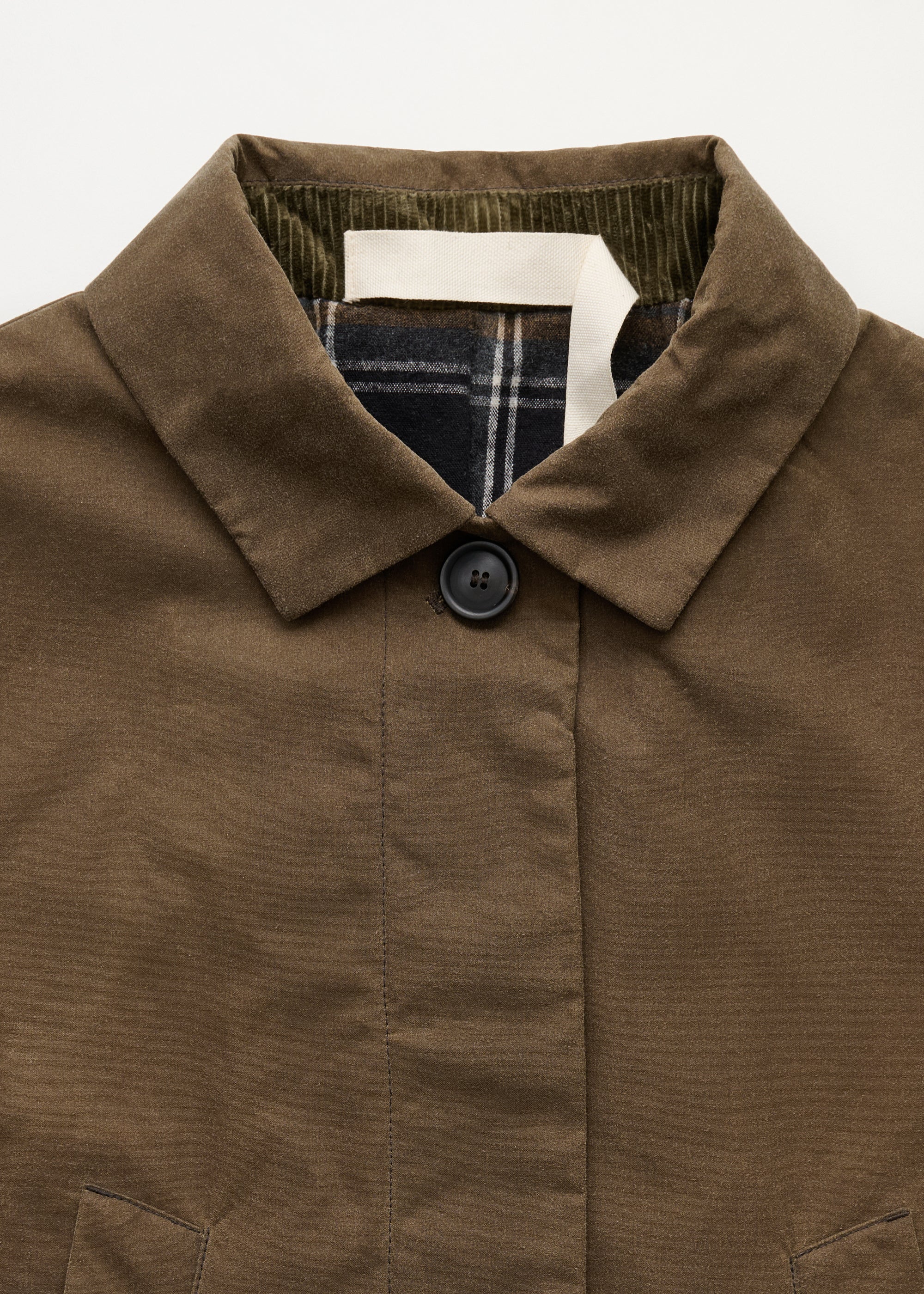 Noor coat – oilskin | Bark Jacket aiayu
