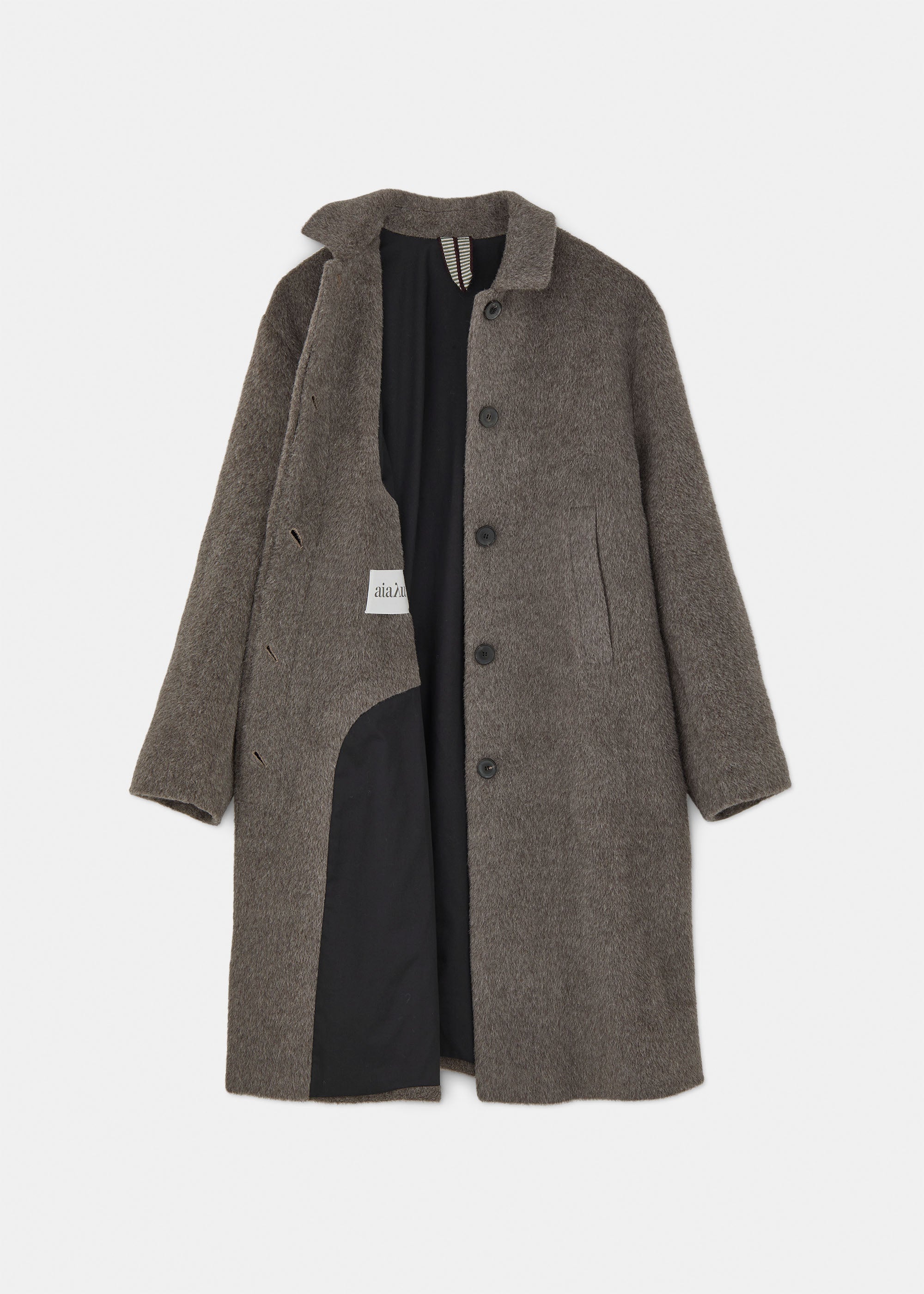 Noor llama wool coat | Yak Melange