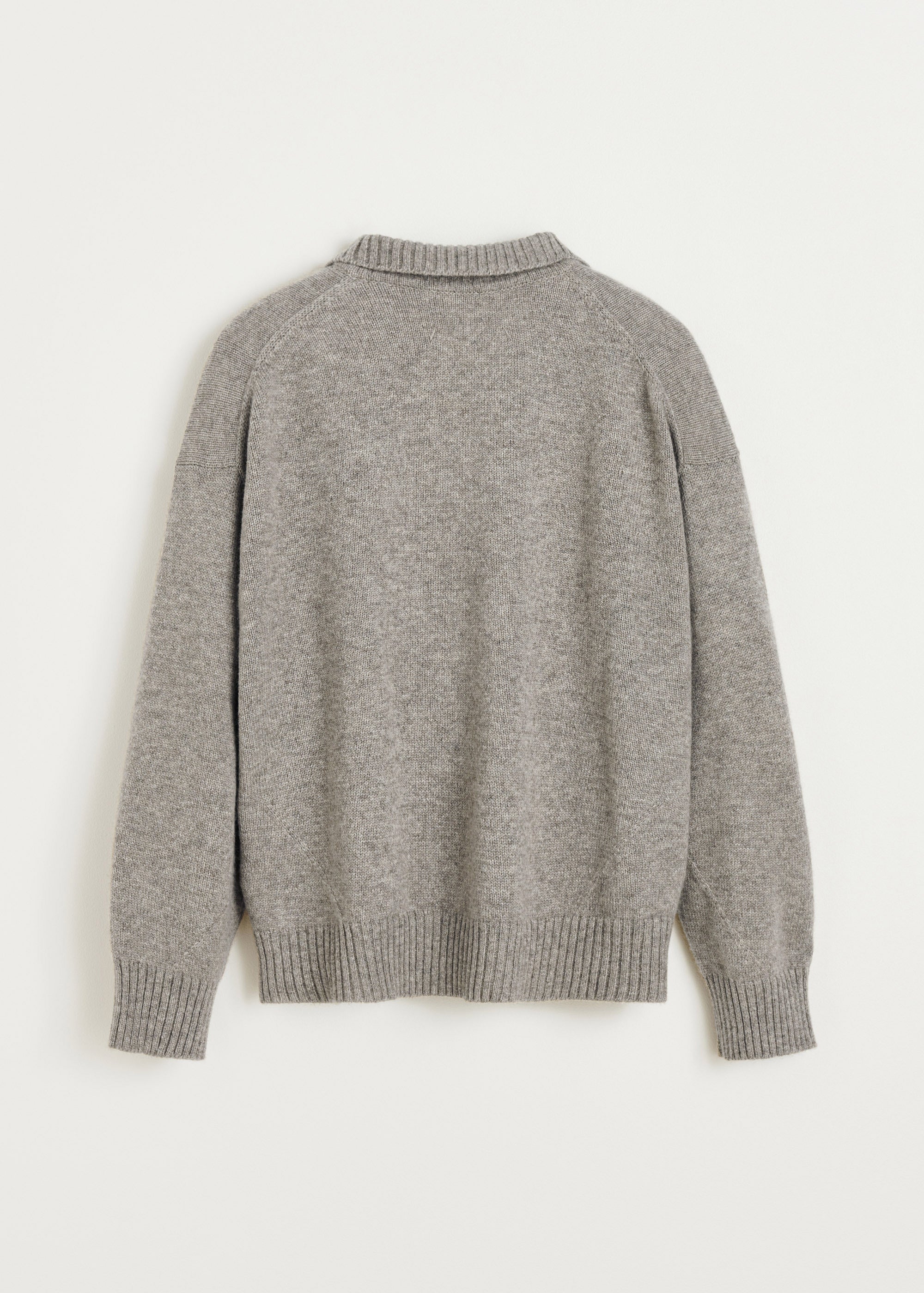 Optica polo sweater - pure yak | Pure Soil