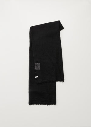 Poon scarf - pure cashmere | Black