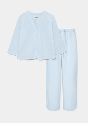 Pyjamas poplin | Blue Eyes