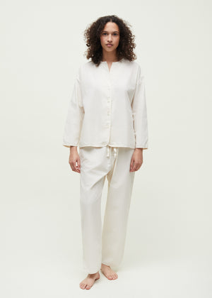 Pyjamas poplin | Pure Ecru