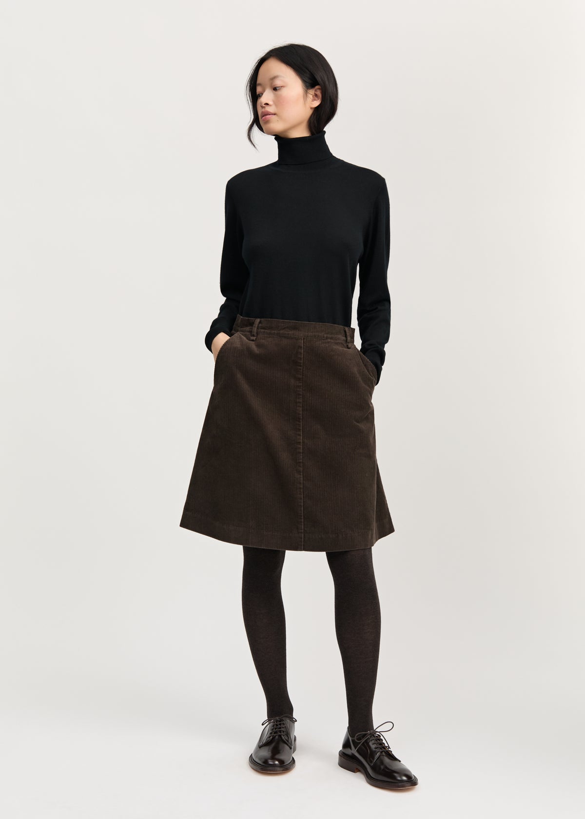 Quinn sweater – merino wool | Black Sweater aiayu