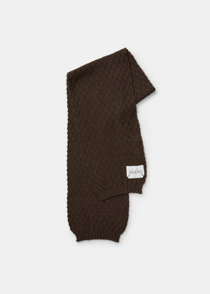 Ribi yak scarf | Pure Dark Brown