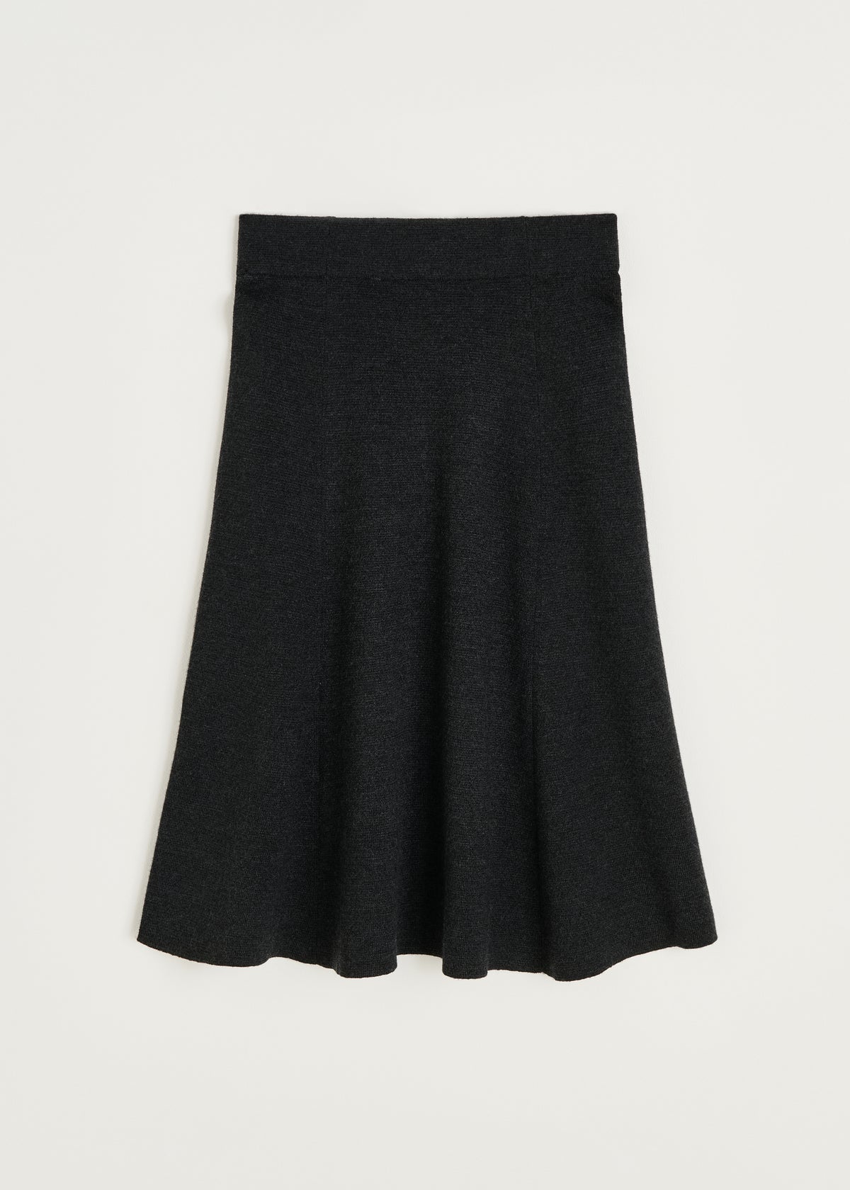 Riley skirt – merino wool | Antracite Skirt aiayu
