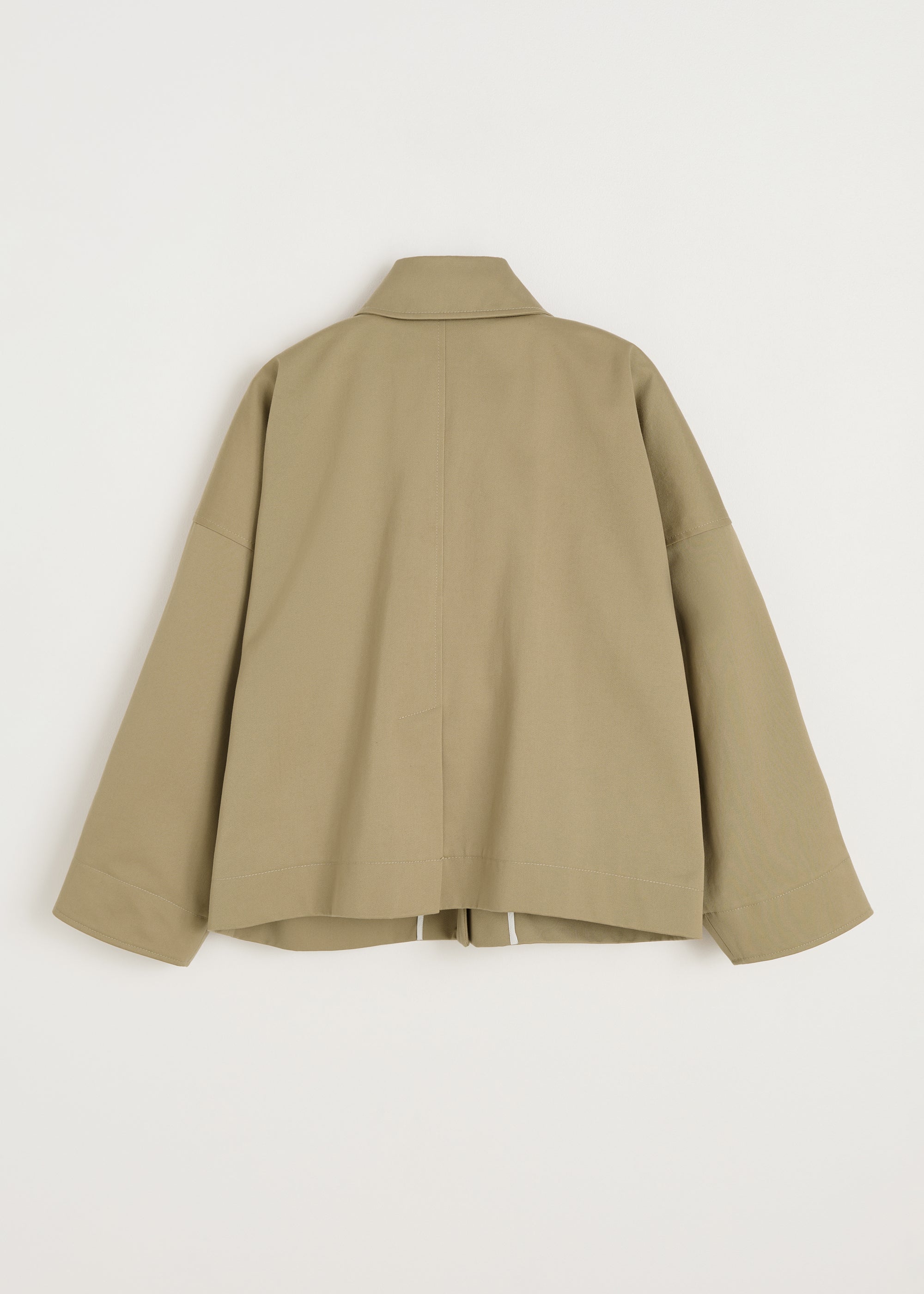 Ritu jacket twill | Classic Khaki Jacket aiayu