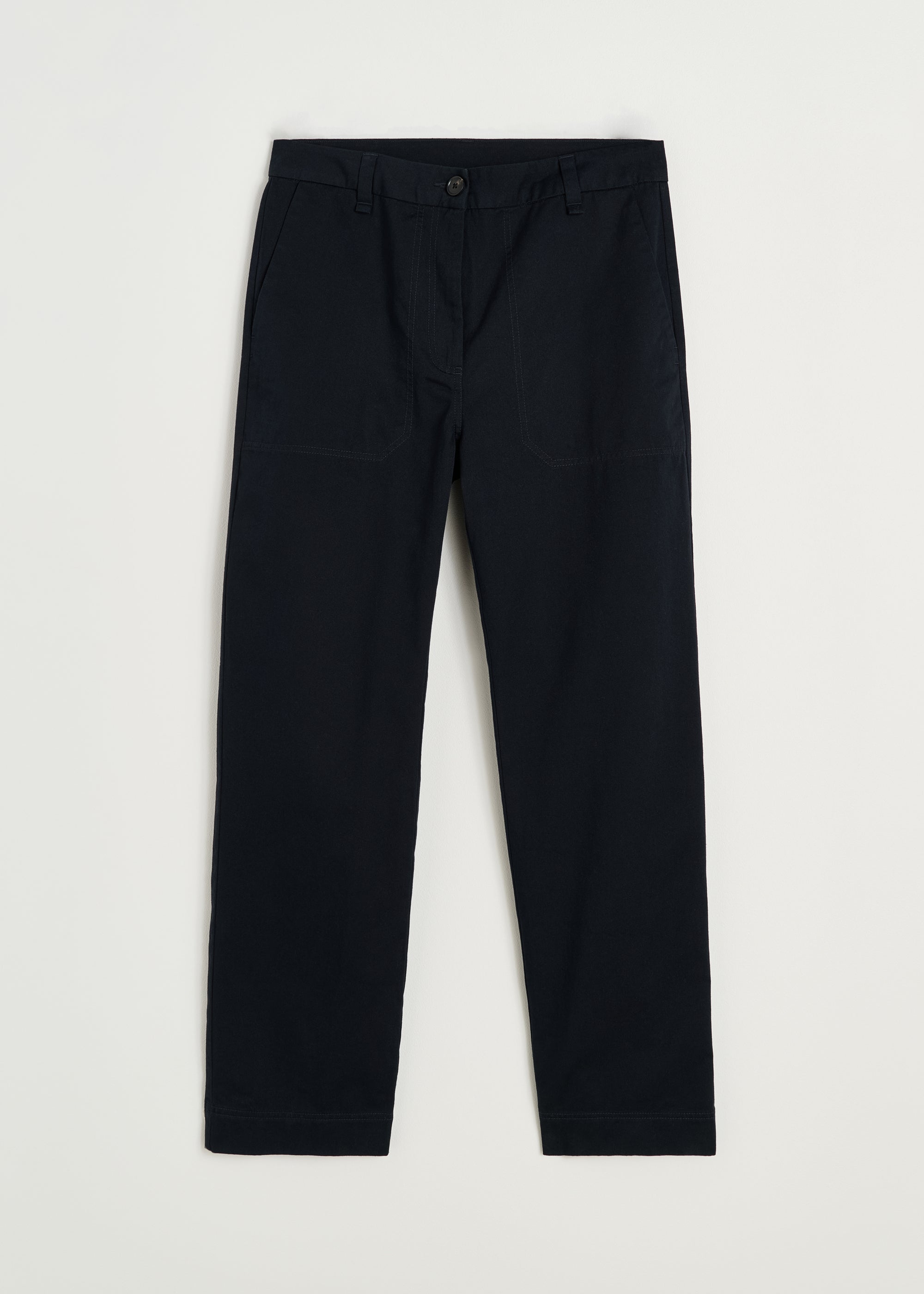 River pant | Black Navy Pants aiayu