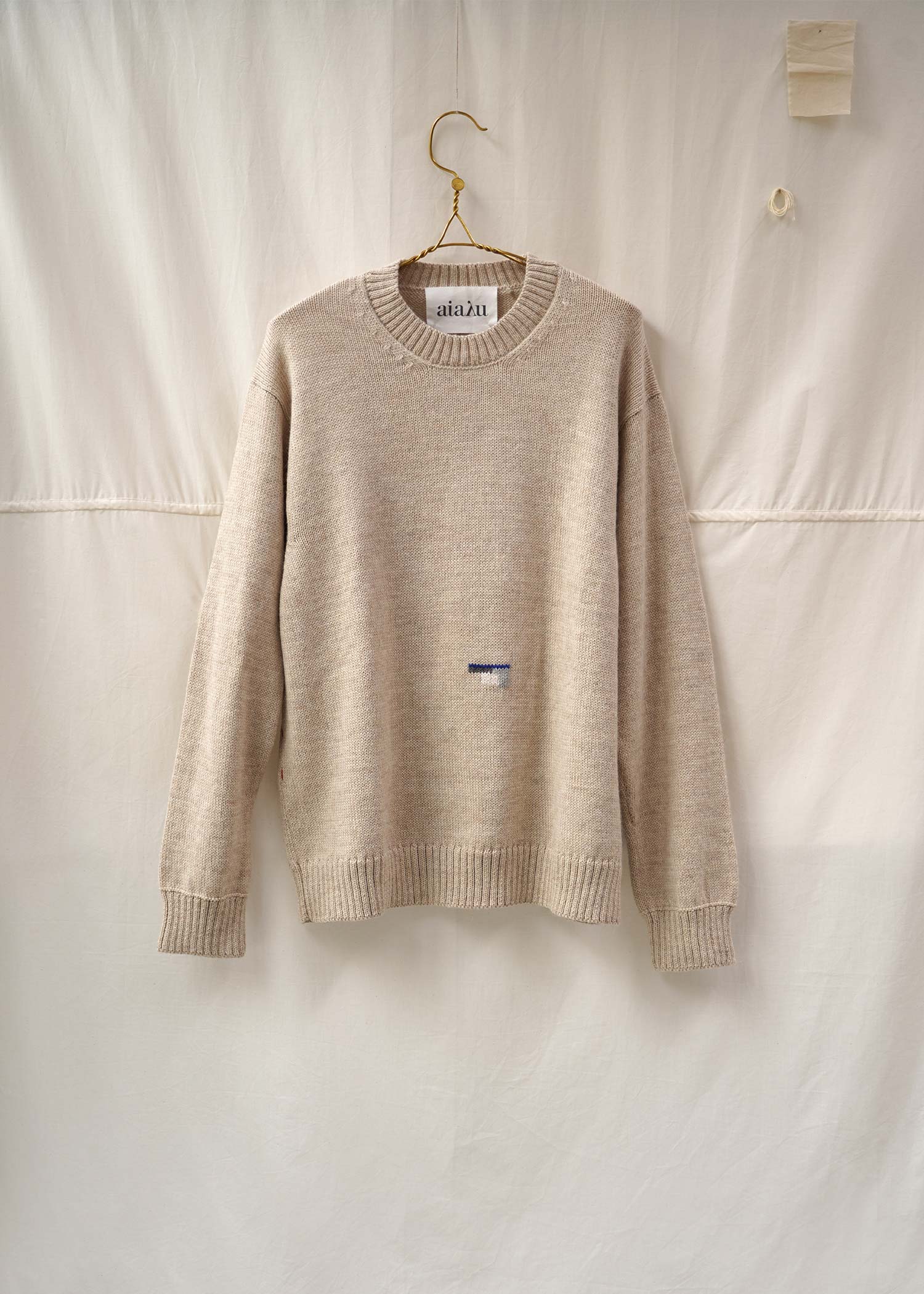 Highland saga wool sweater - mended | Pure Natural