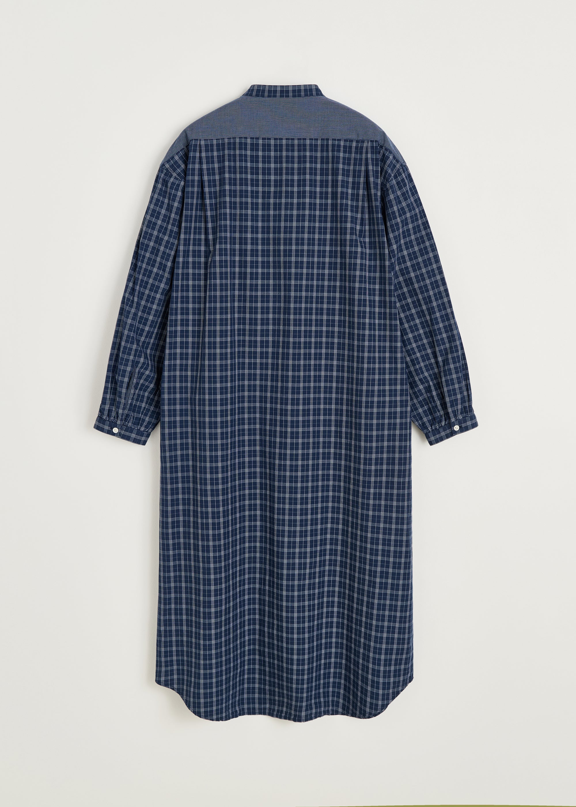 Sani dress check | Navy Check Dress aiayu