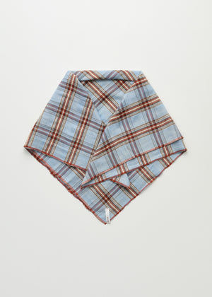 Shilpa scarf – cashmere silk | Mix Sky Blue Scarf aiayu