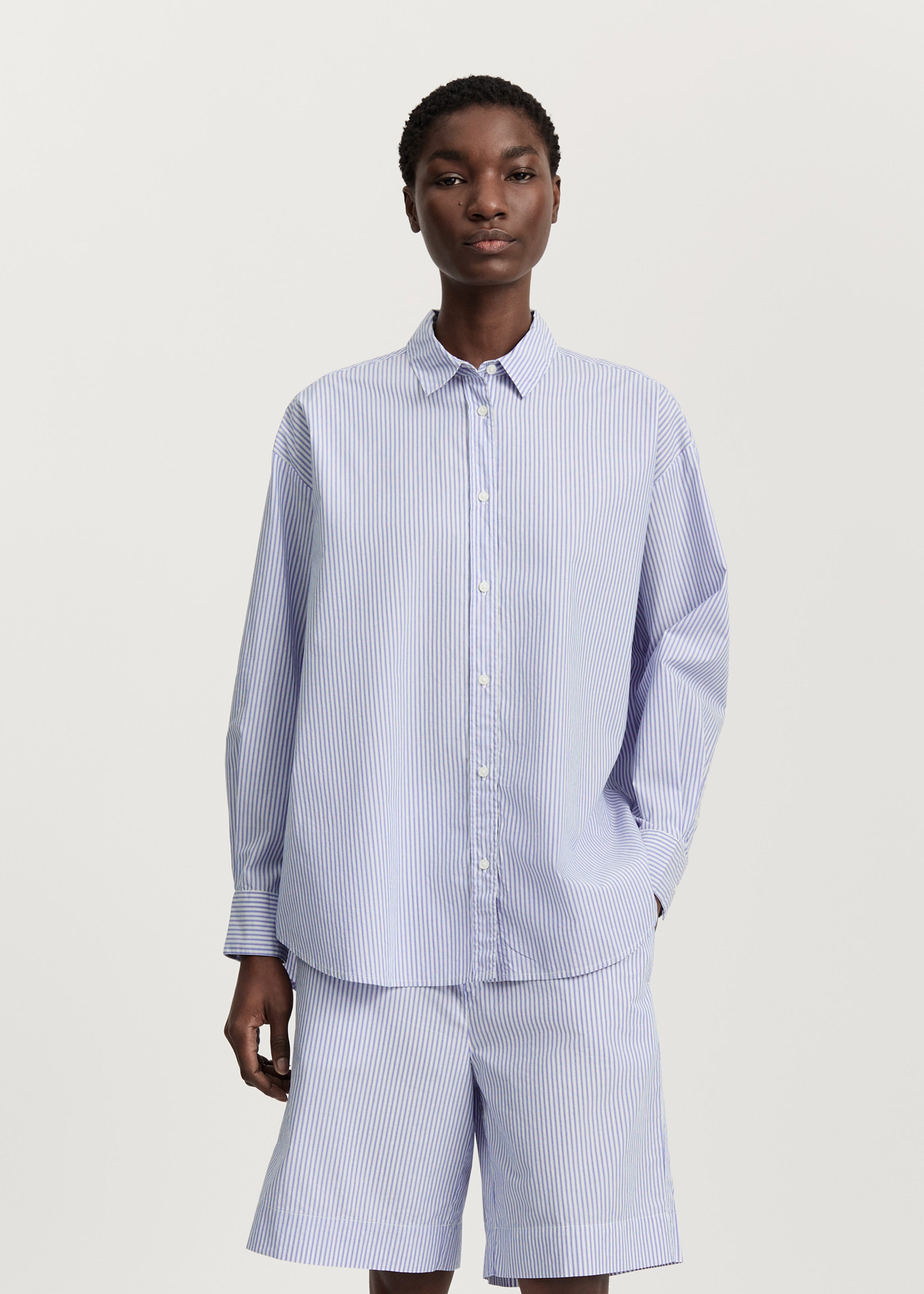 Shirt quilt petite | Mix Air Blue
