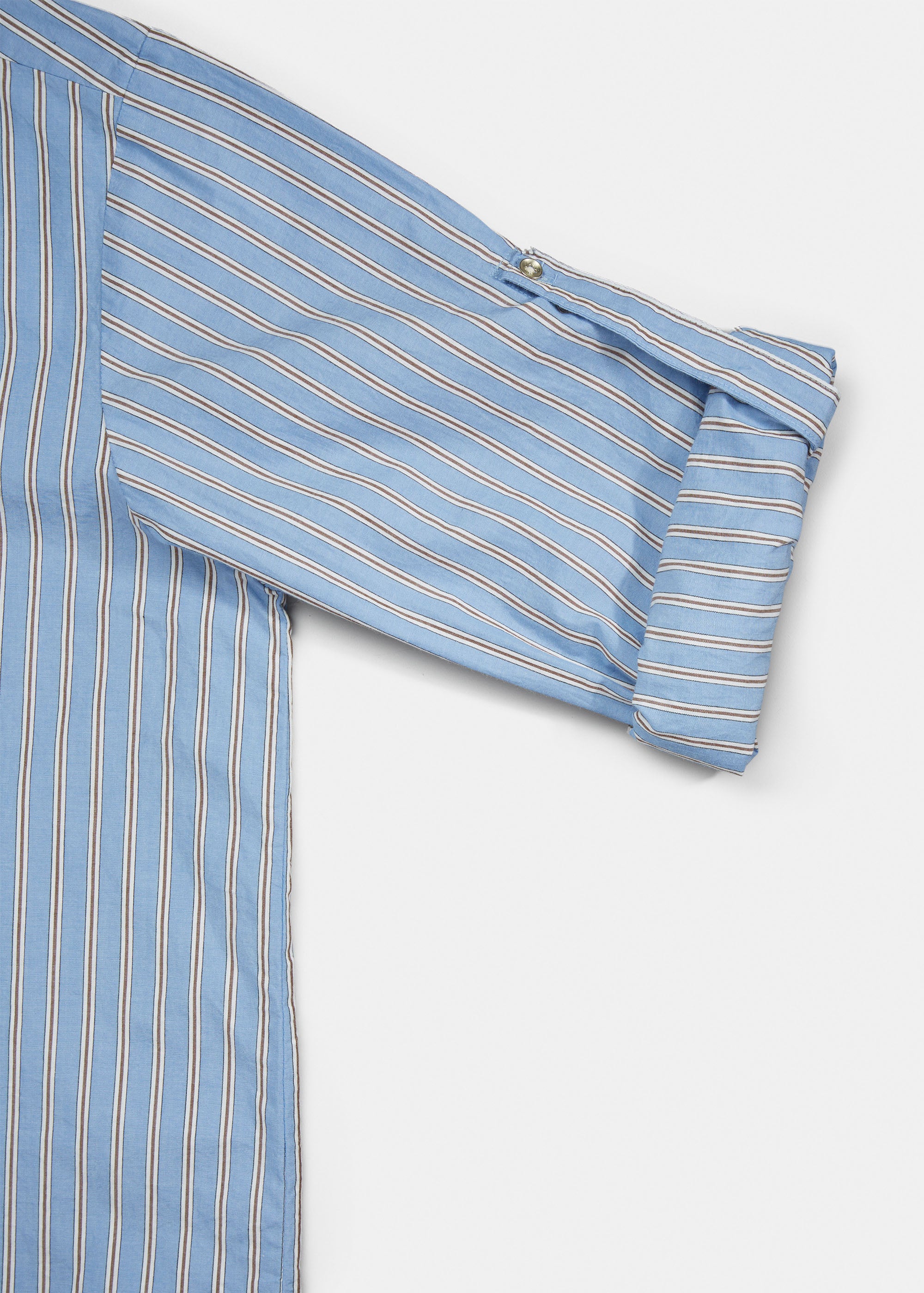 Shirt striped | Mix Baby Blue