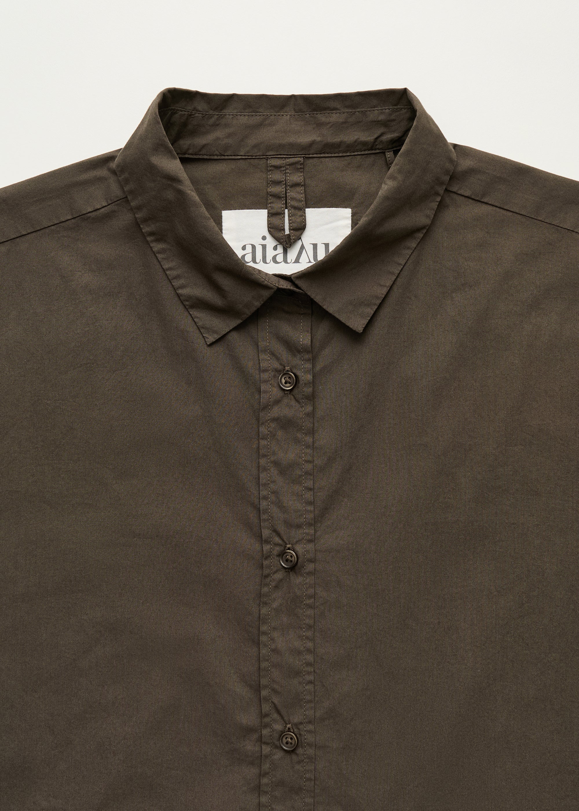 Shirt | Smokey Brown Shirt Woven aiayu