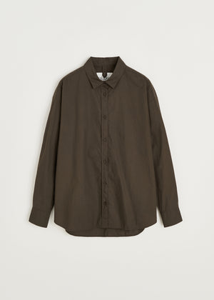 Shirt | Smokey Brown Shirt Woven aiayu