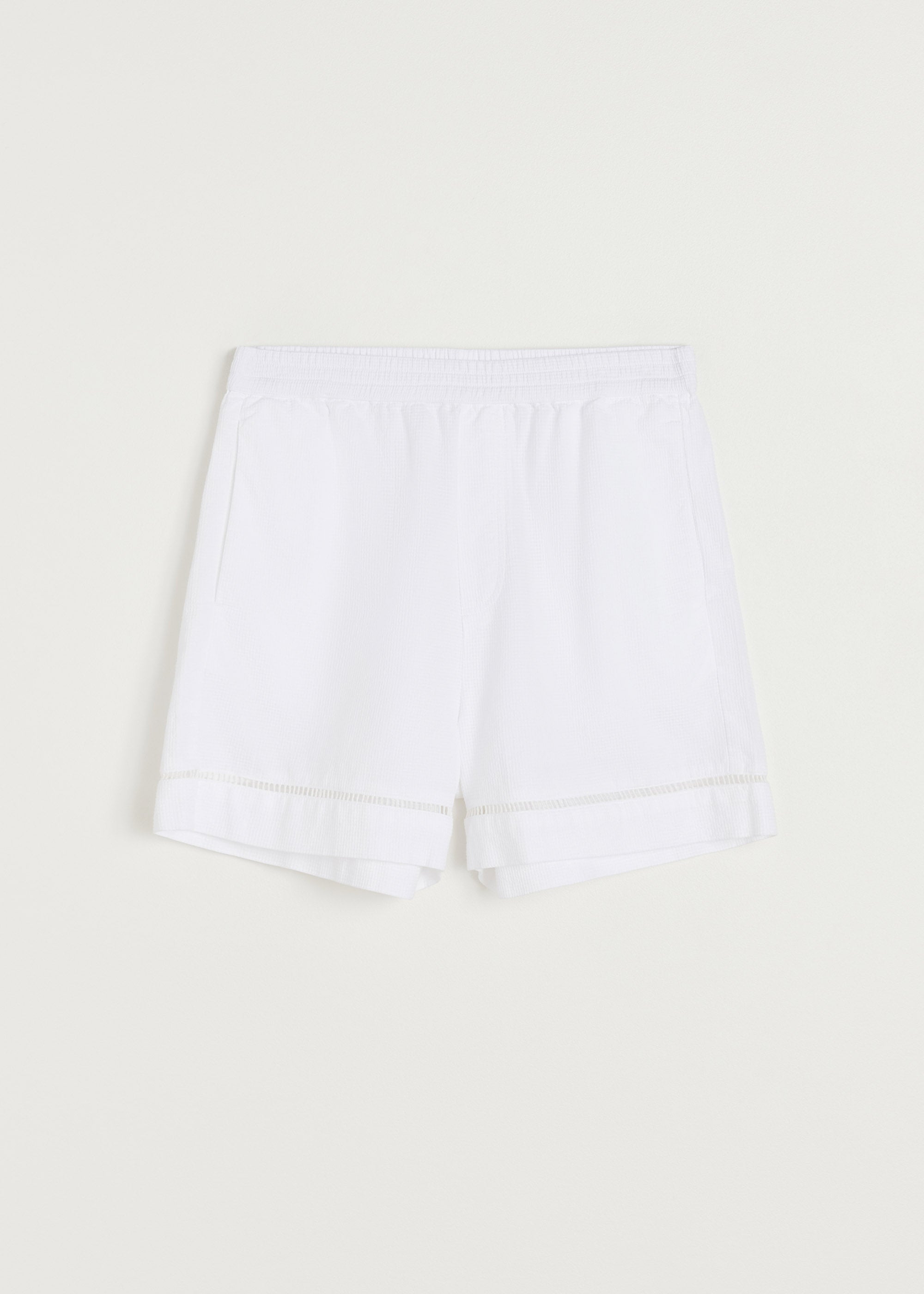 Shorts waffle | White