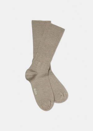 Silk socks  | Oyster