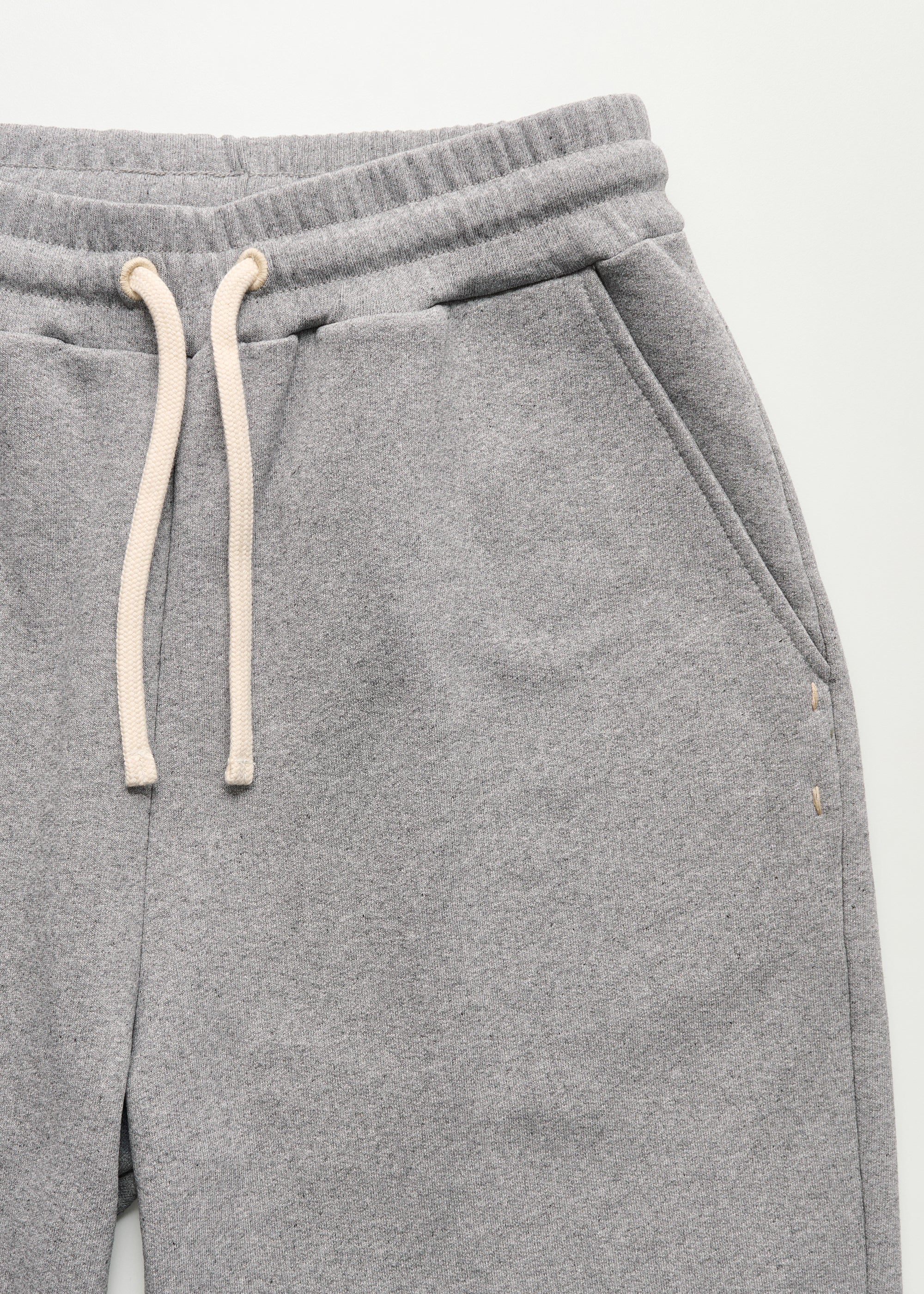 Stitched circular sweatpant | Grey Melange Pant aiayu