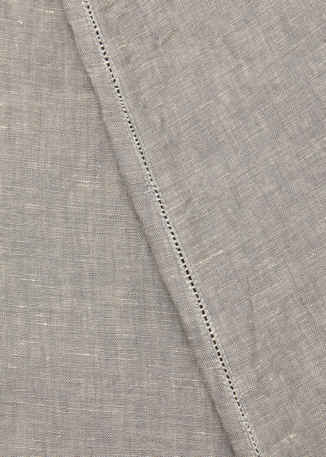 Strap dress linen | Grey