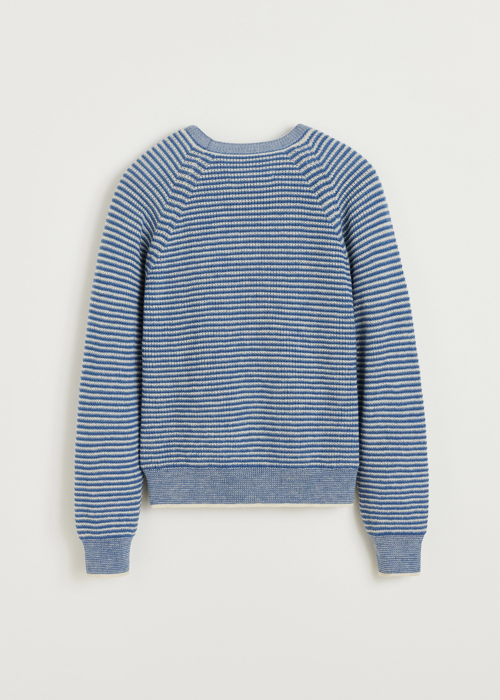 Suki striped sweater - pure llama | Mix Blue