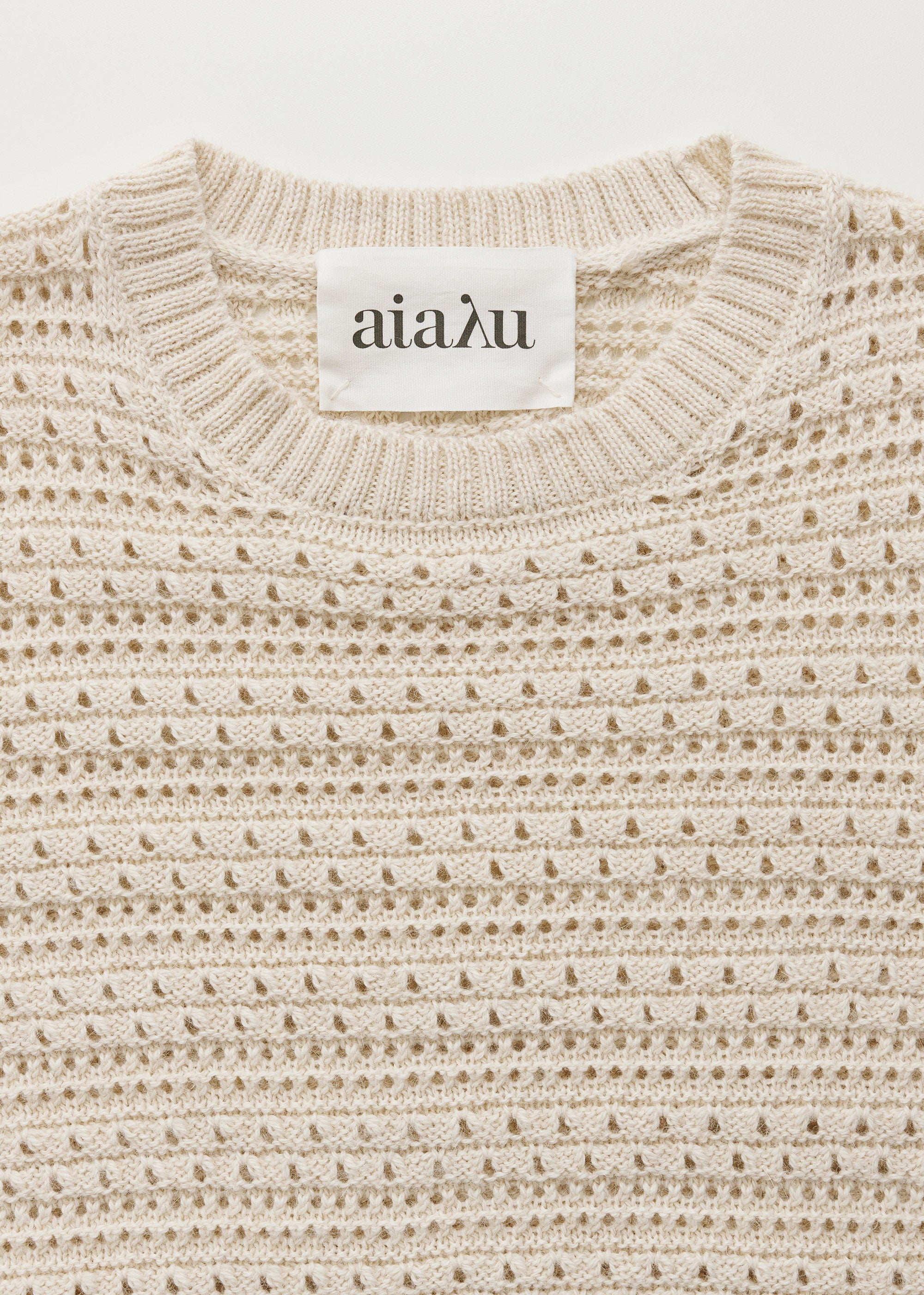 Tamaya sweater - pure llama | Albicant