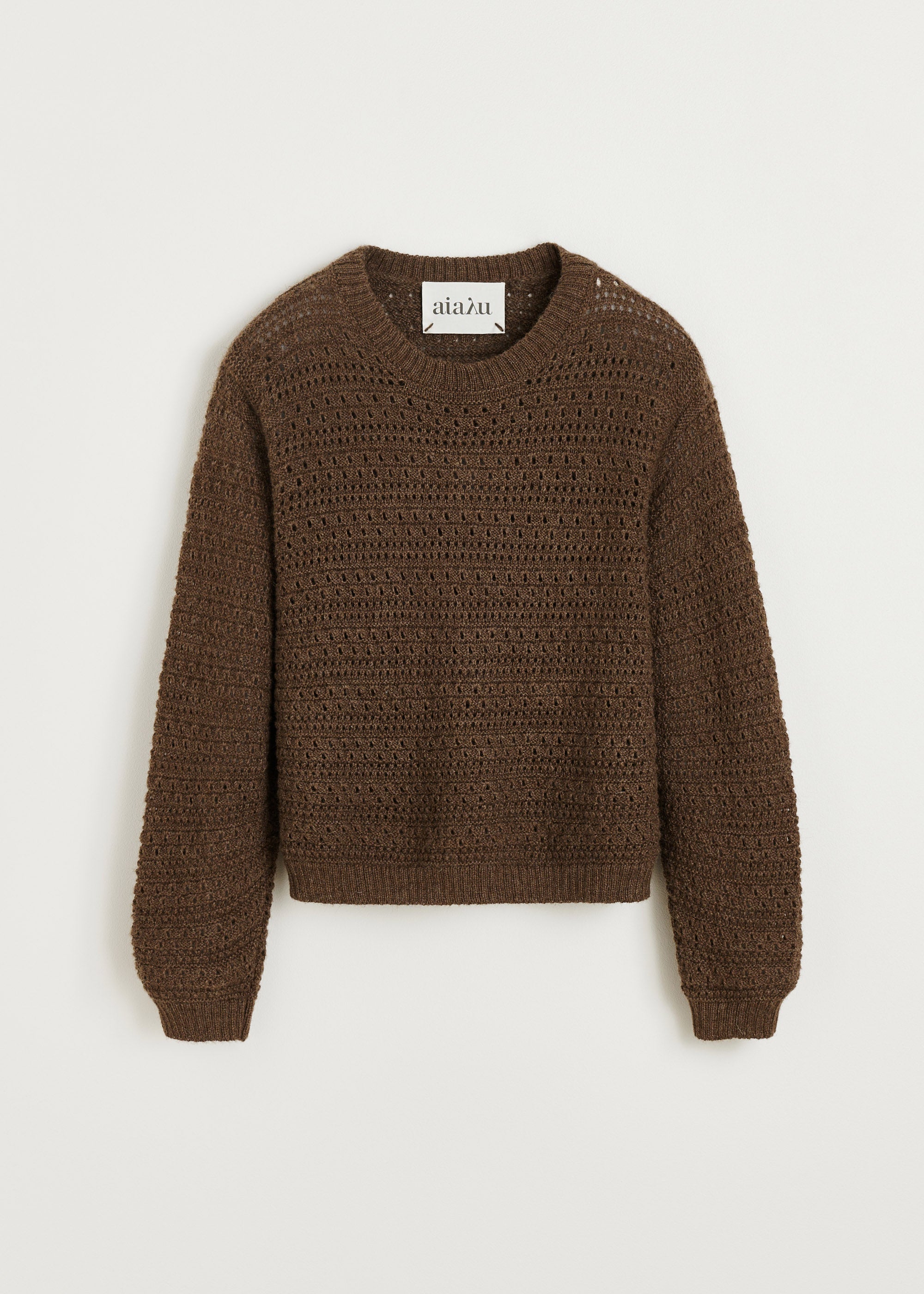 Tamaya sweater - pure llama | Brownie