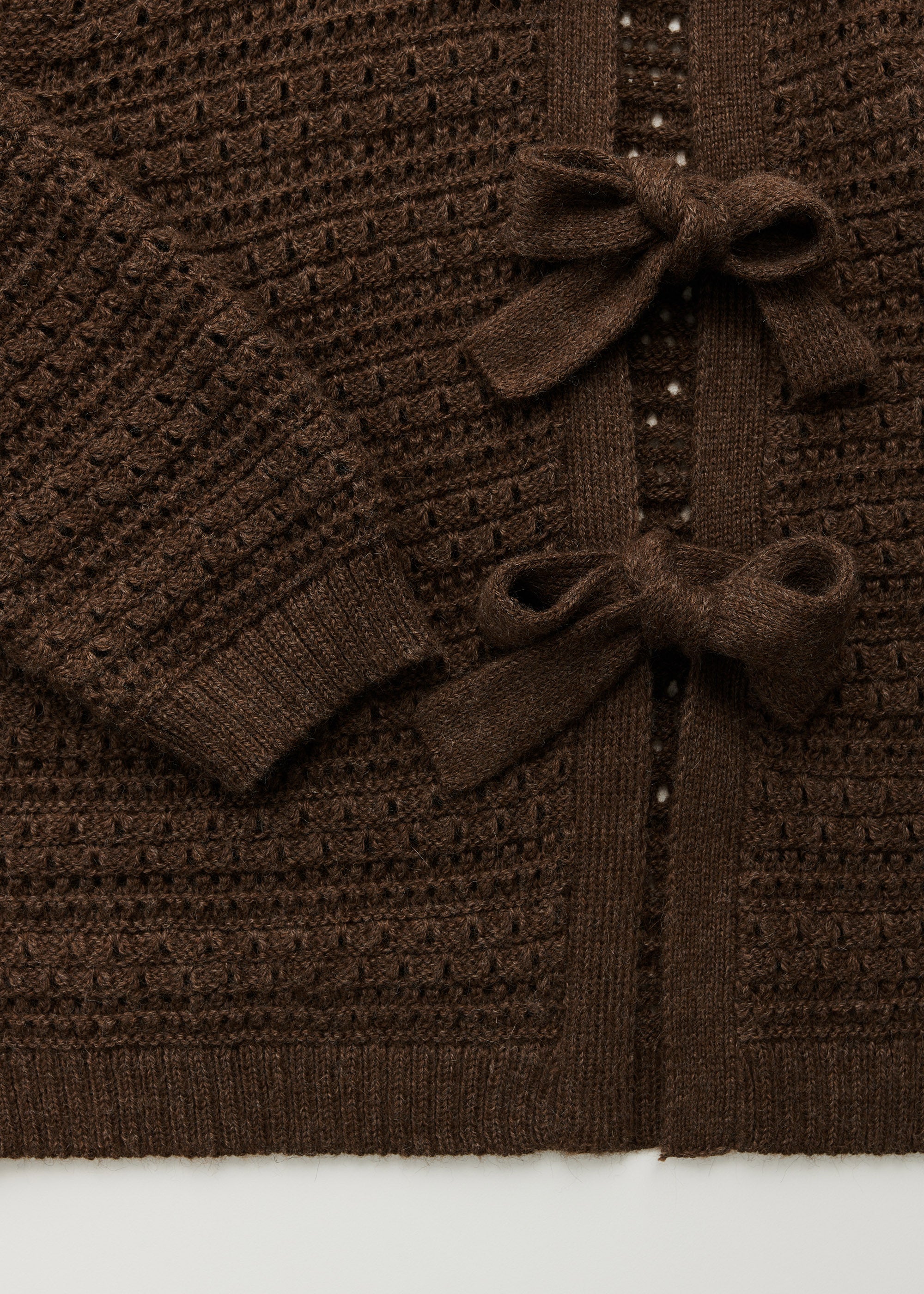 Tamiko cardigan - pure llama | Brownie