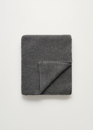 Tito llama wool throw - 130x160 | Stormy Throw aiayu