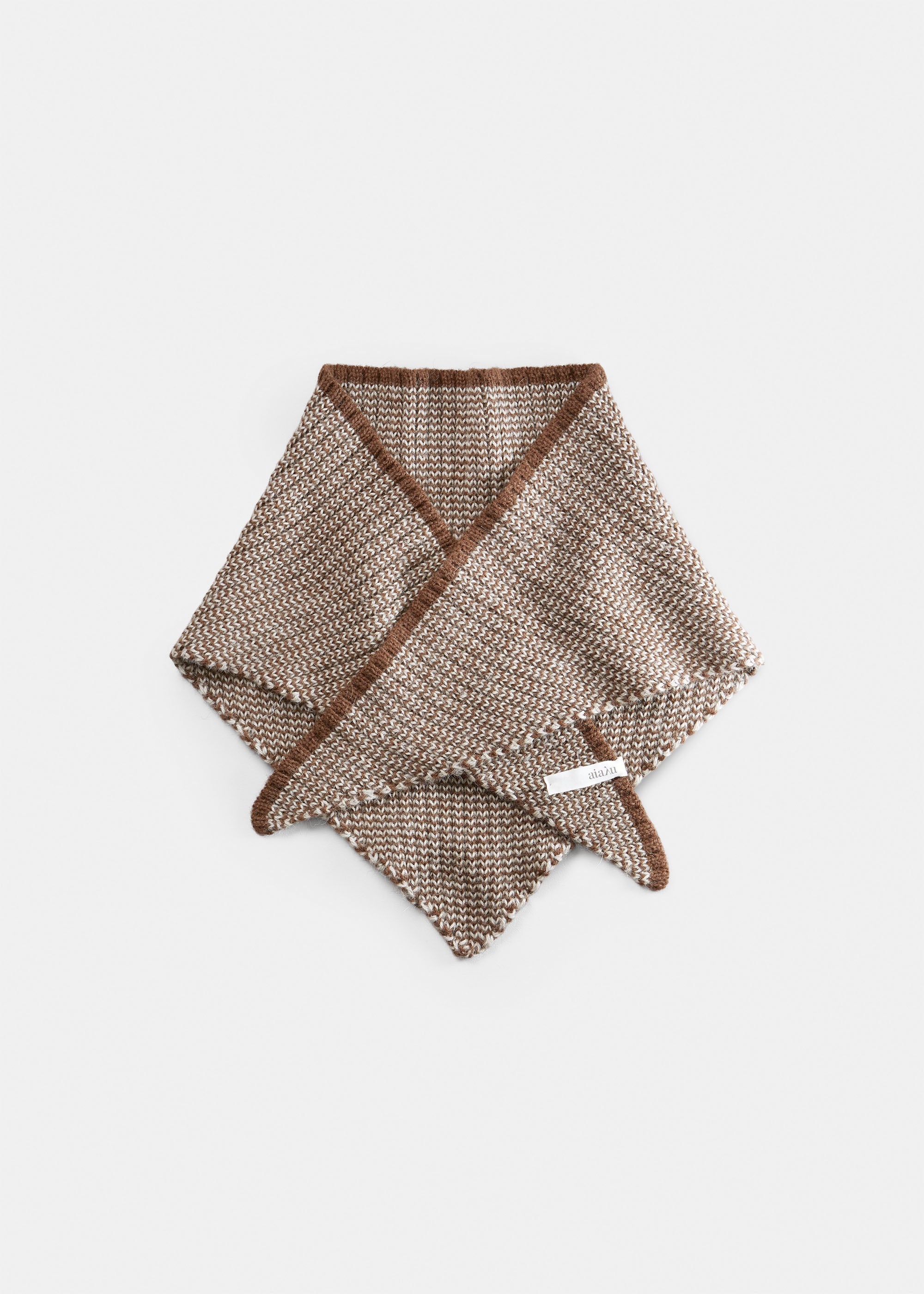 Tony llama wool scarf | Mix Brown Sugar