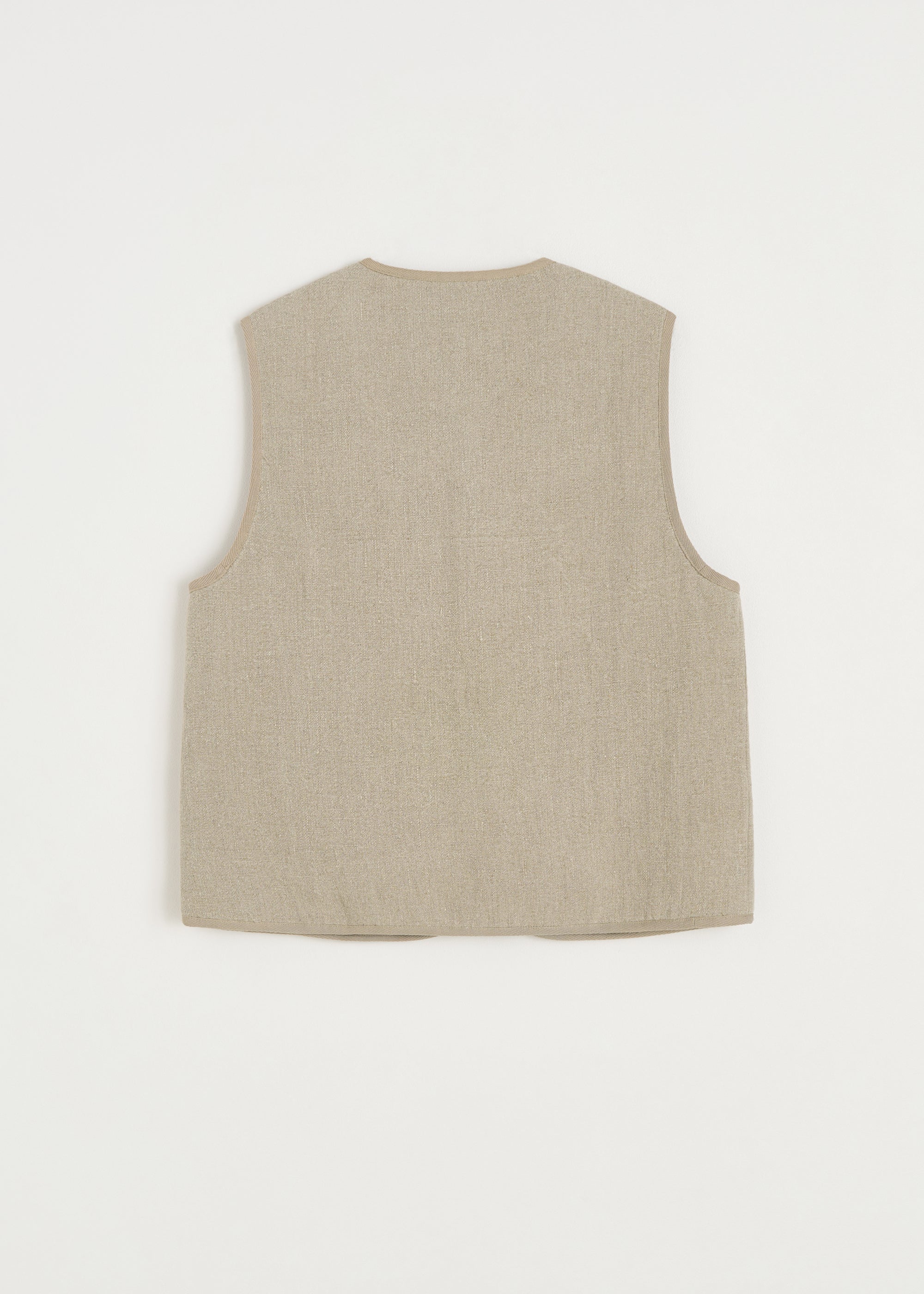 Vest heavy linen | Pure Natural Vest aiayu